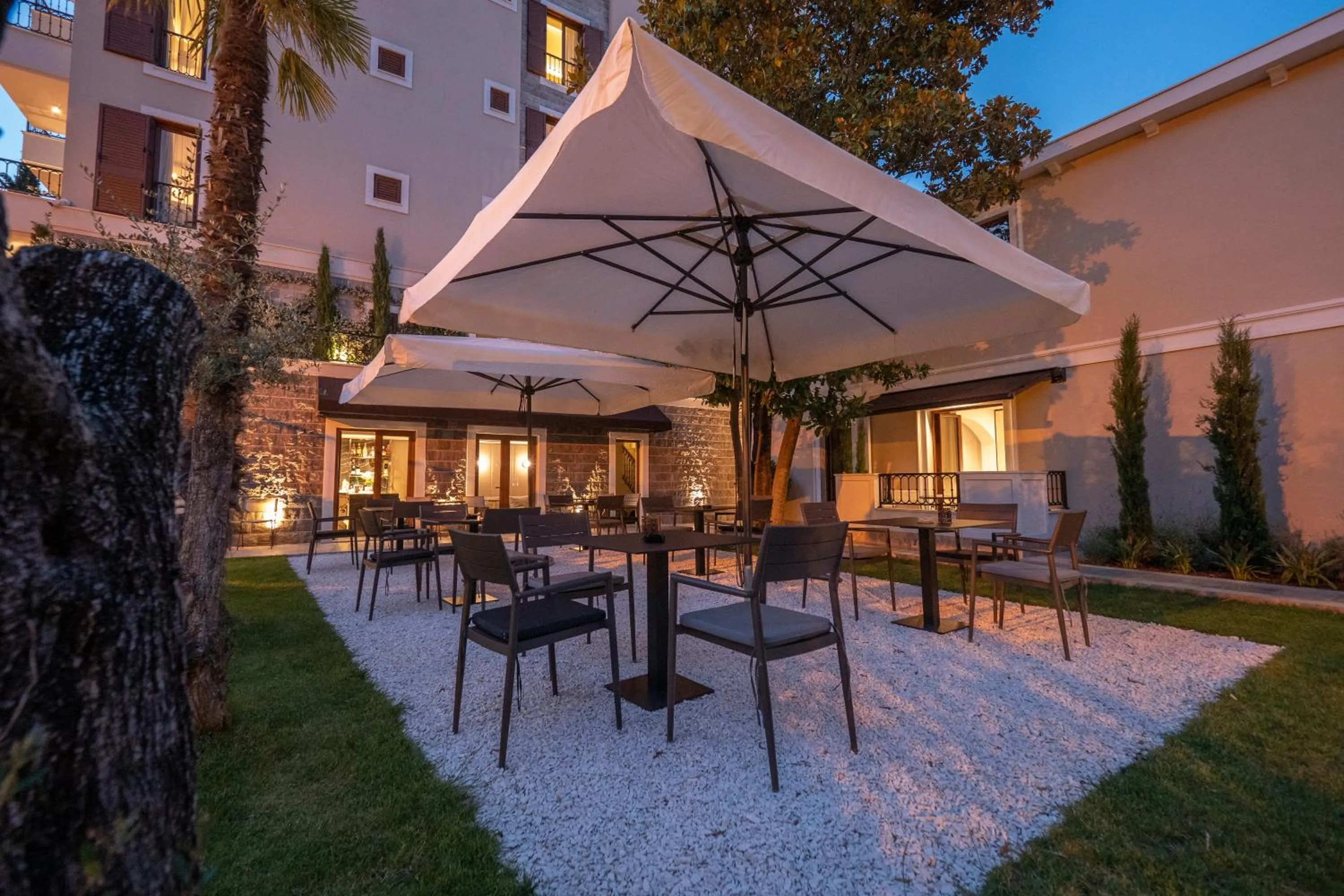 Garden view in Hotel Vela