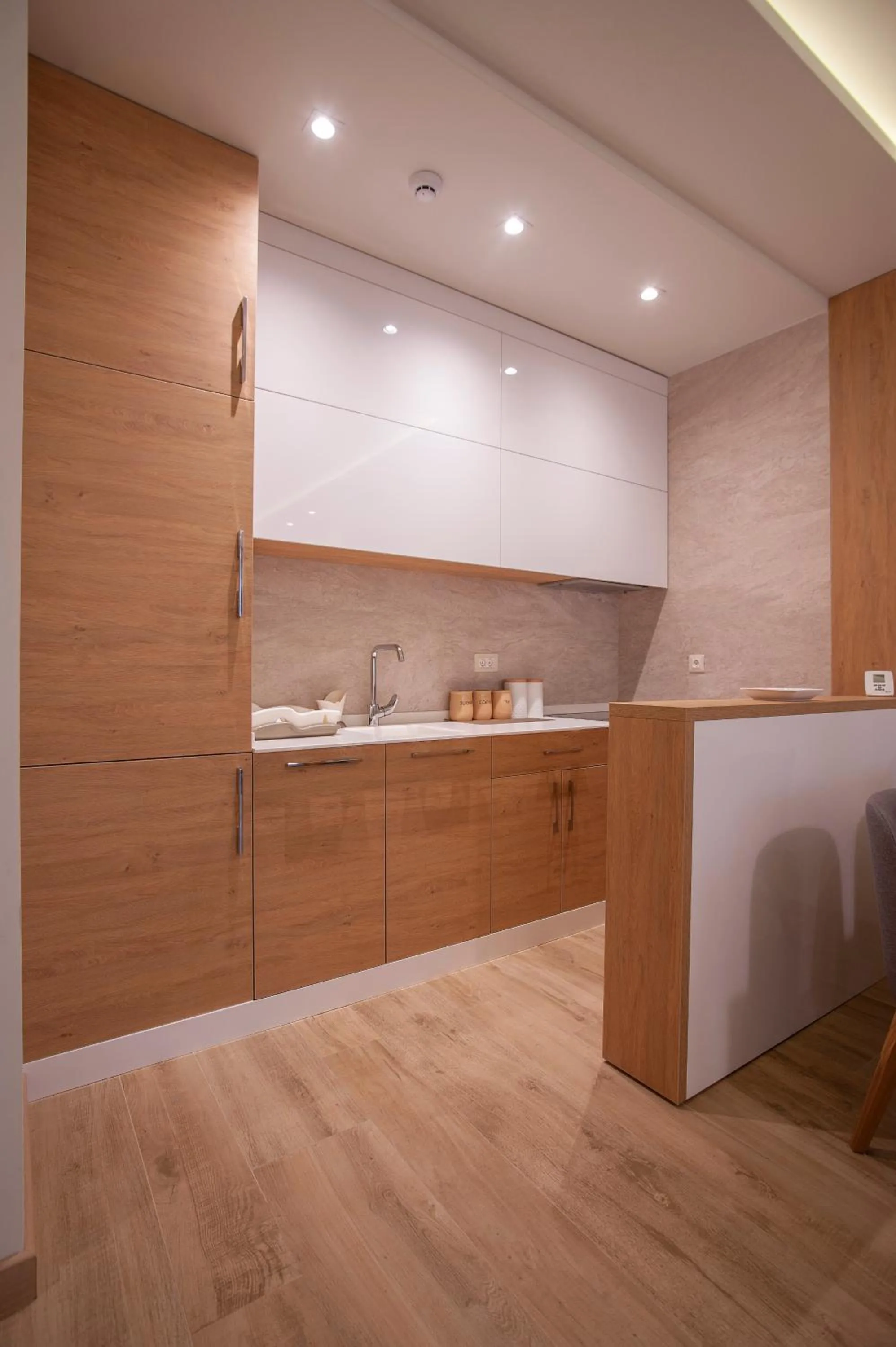 Kitchen or kitchenette in Hotel Vela