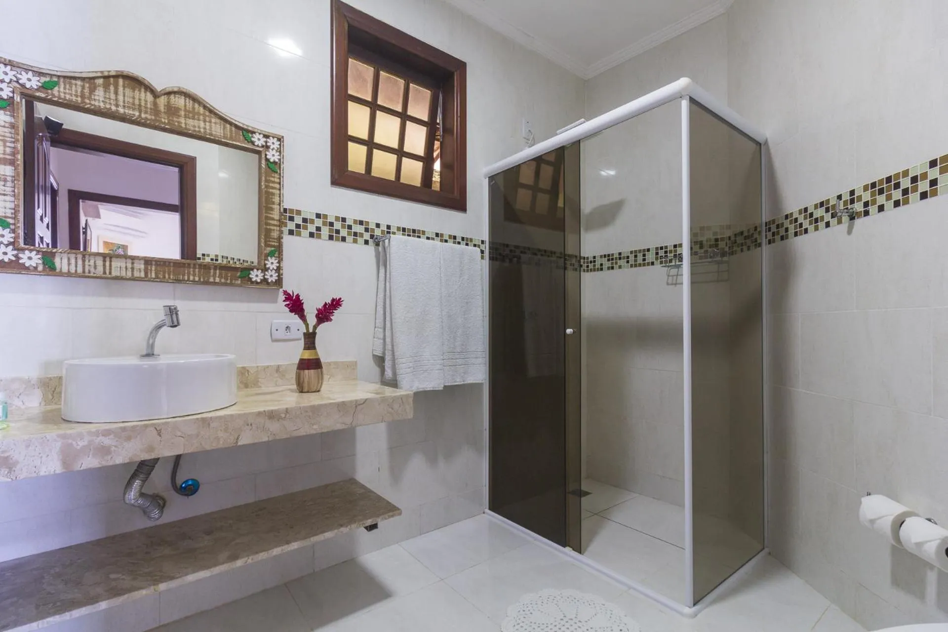 Bathroom in Pousada Recanto de Paraty