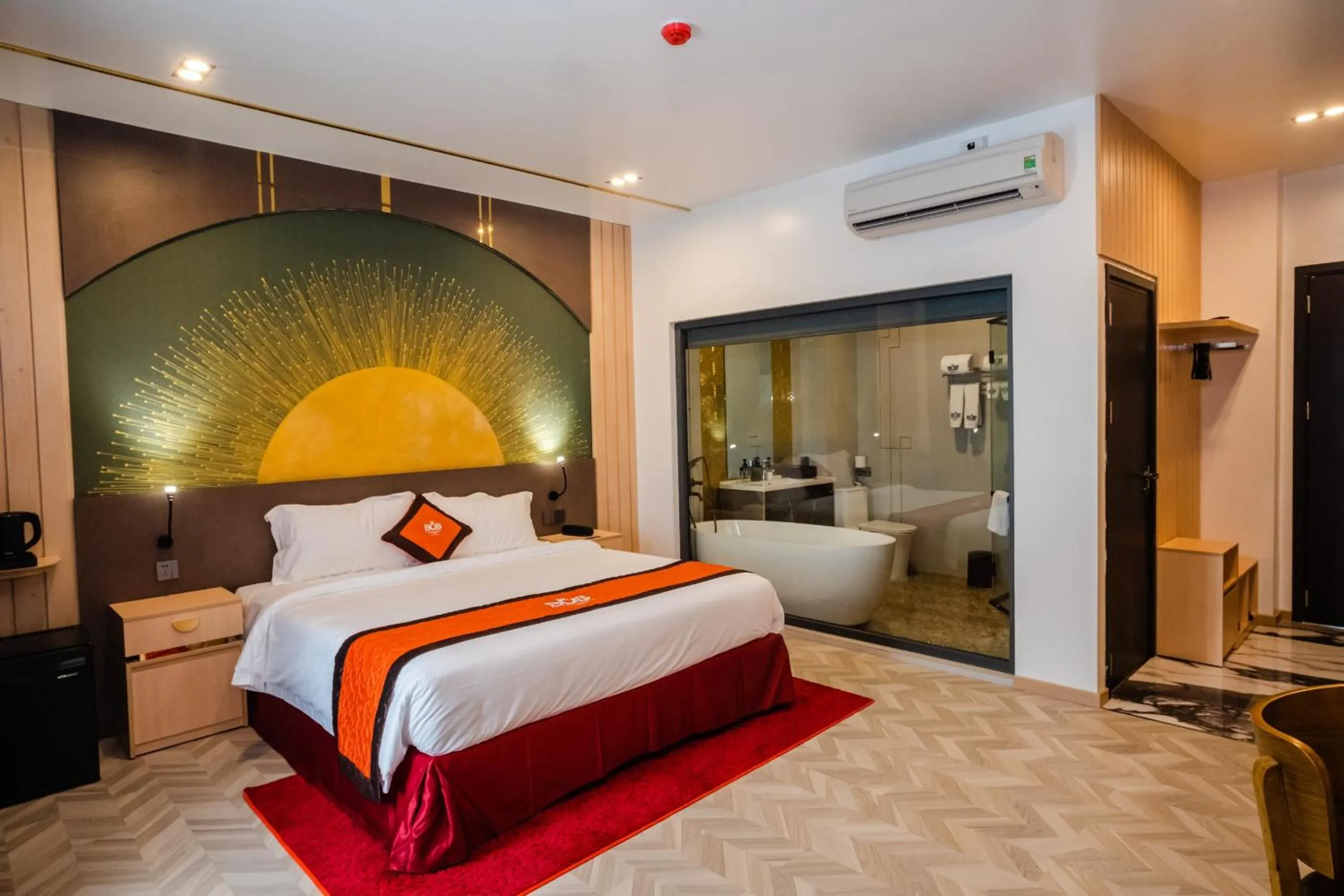 Bedroom, Bed in B.O.B Hotel