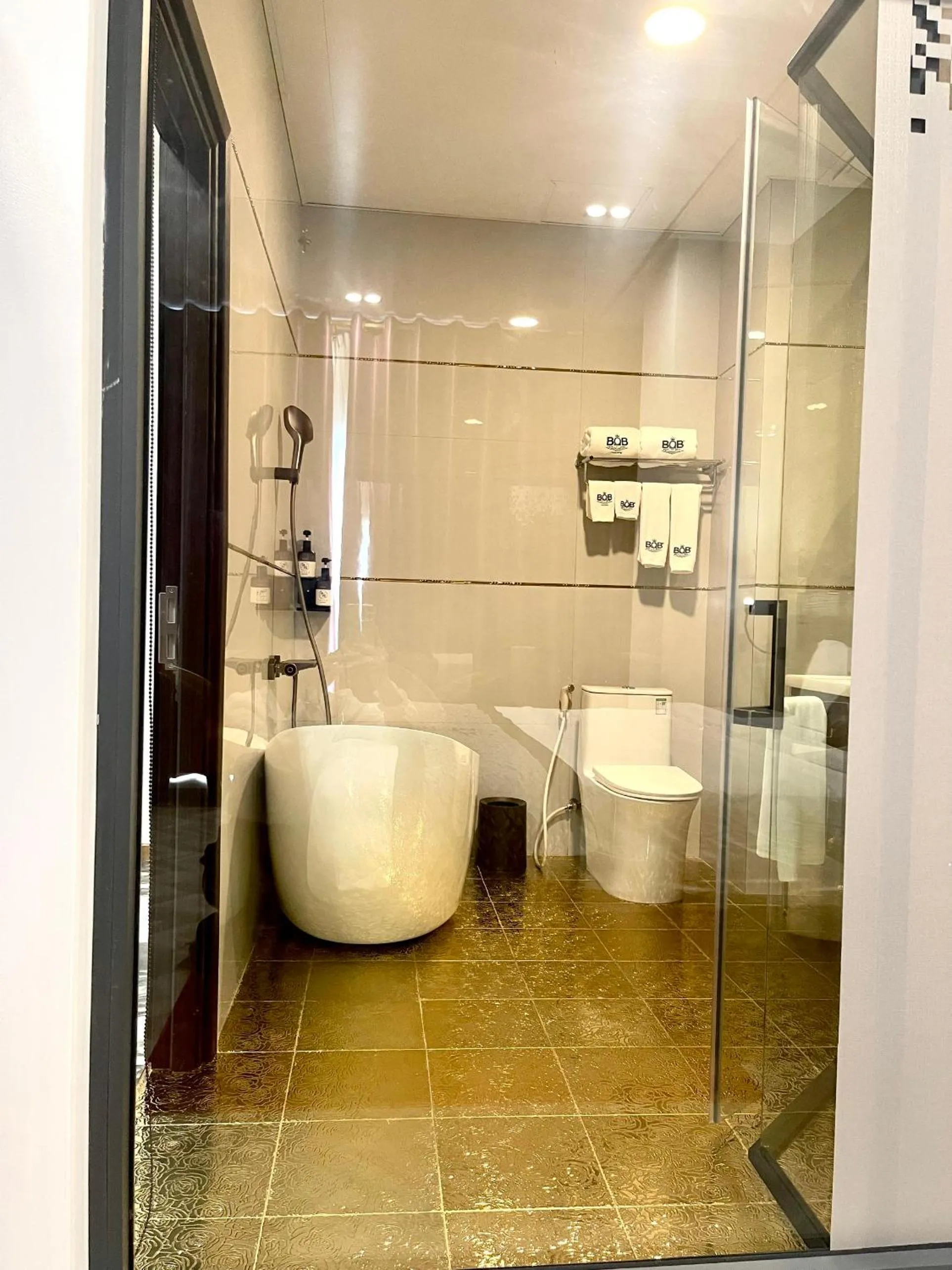 Bathroom in B.O.B Hotel