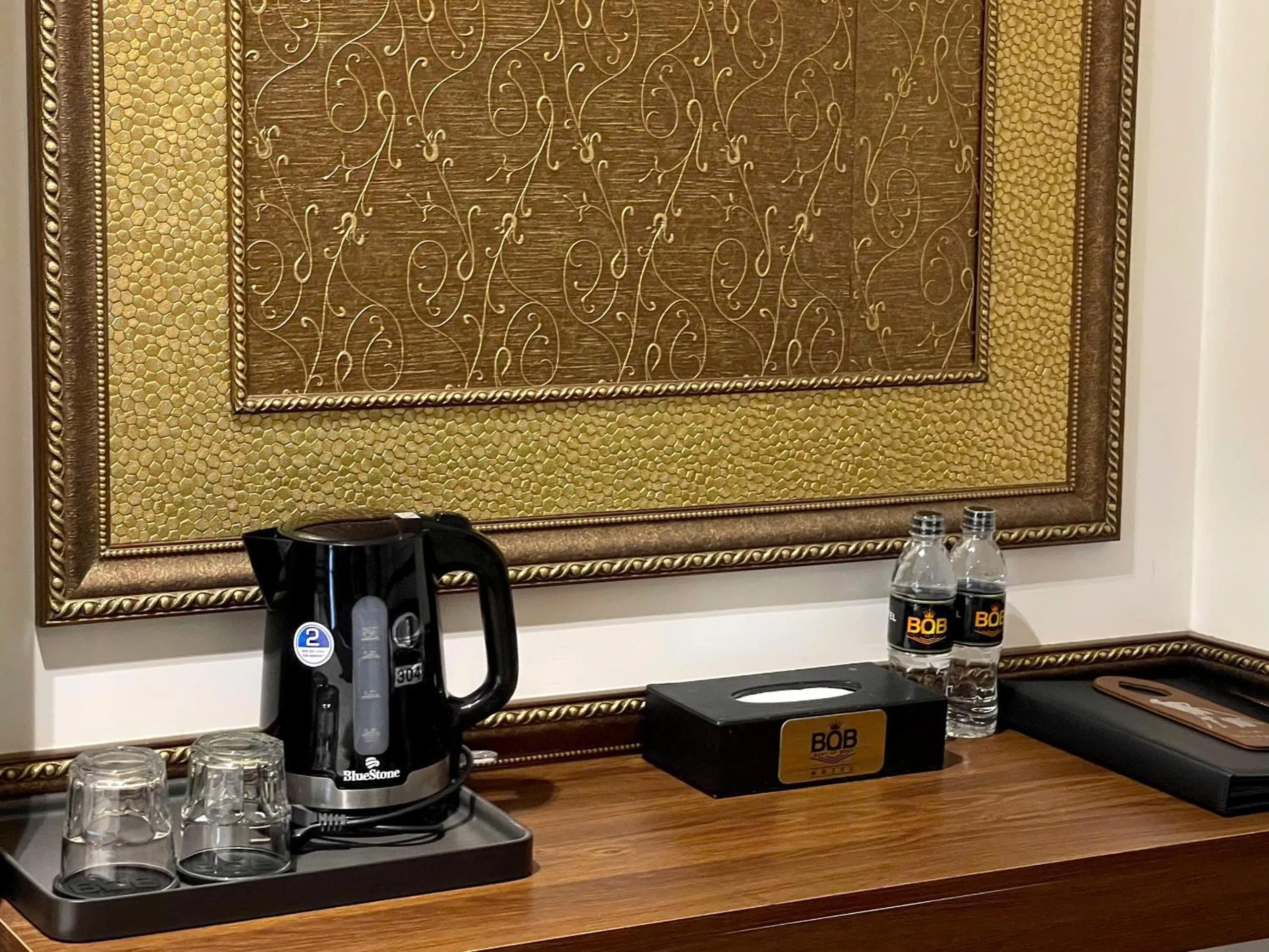 Bedroom in B.O.B Hotel