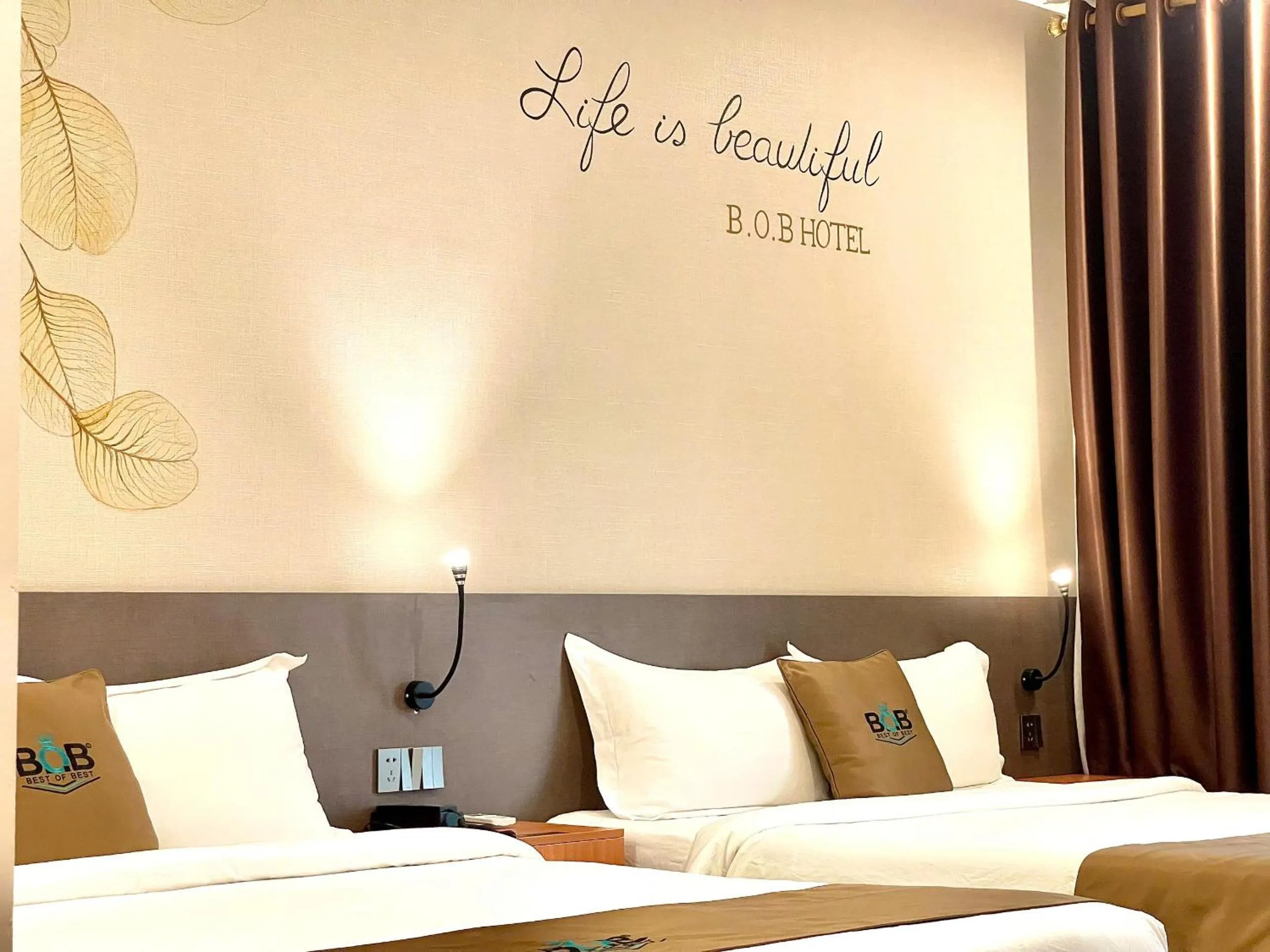 Bedroom, Bed in B.O.B Hotel