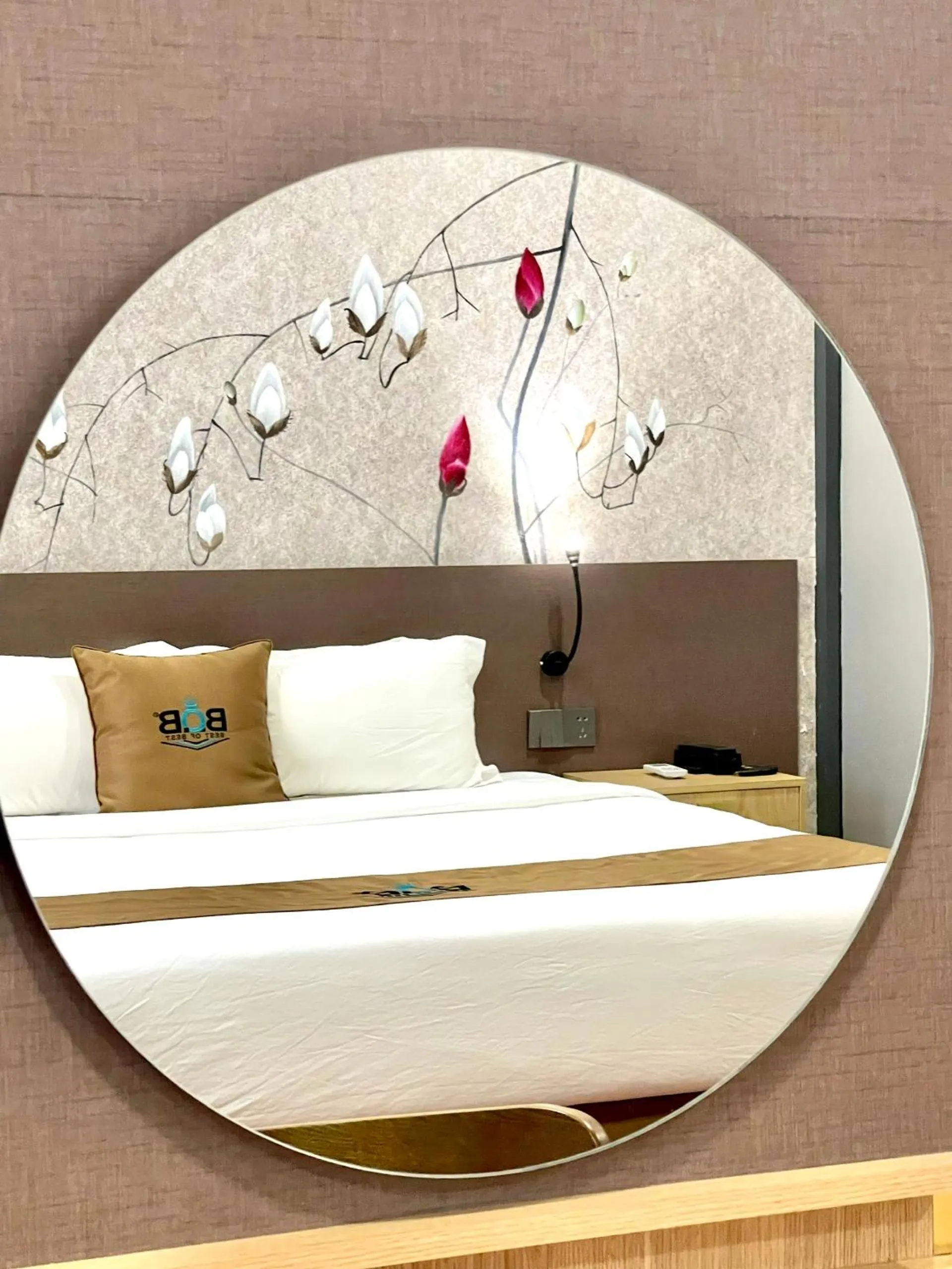 Bedroom in B.O.B Hotel