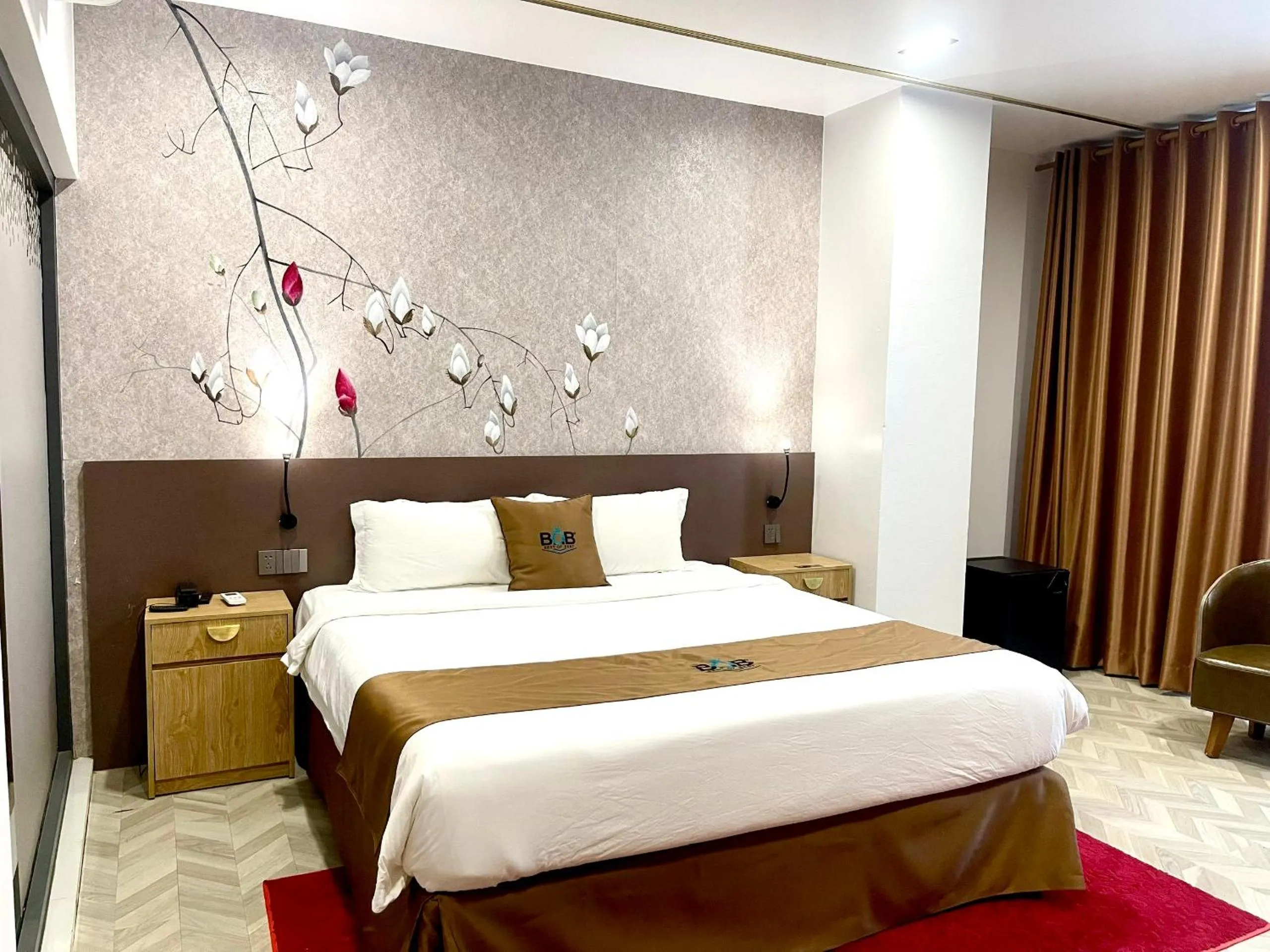 Bedroom, Bed in B.O.B Hotel