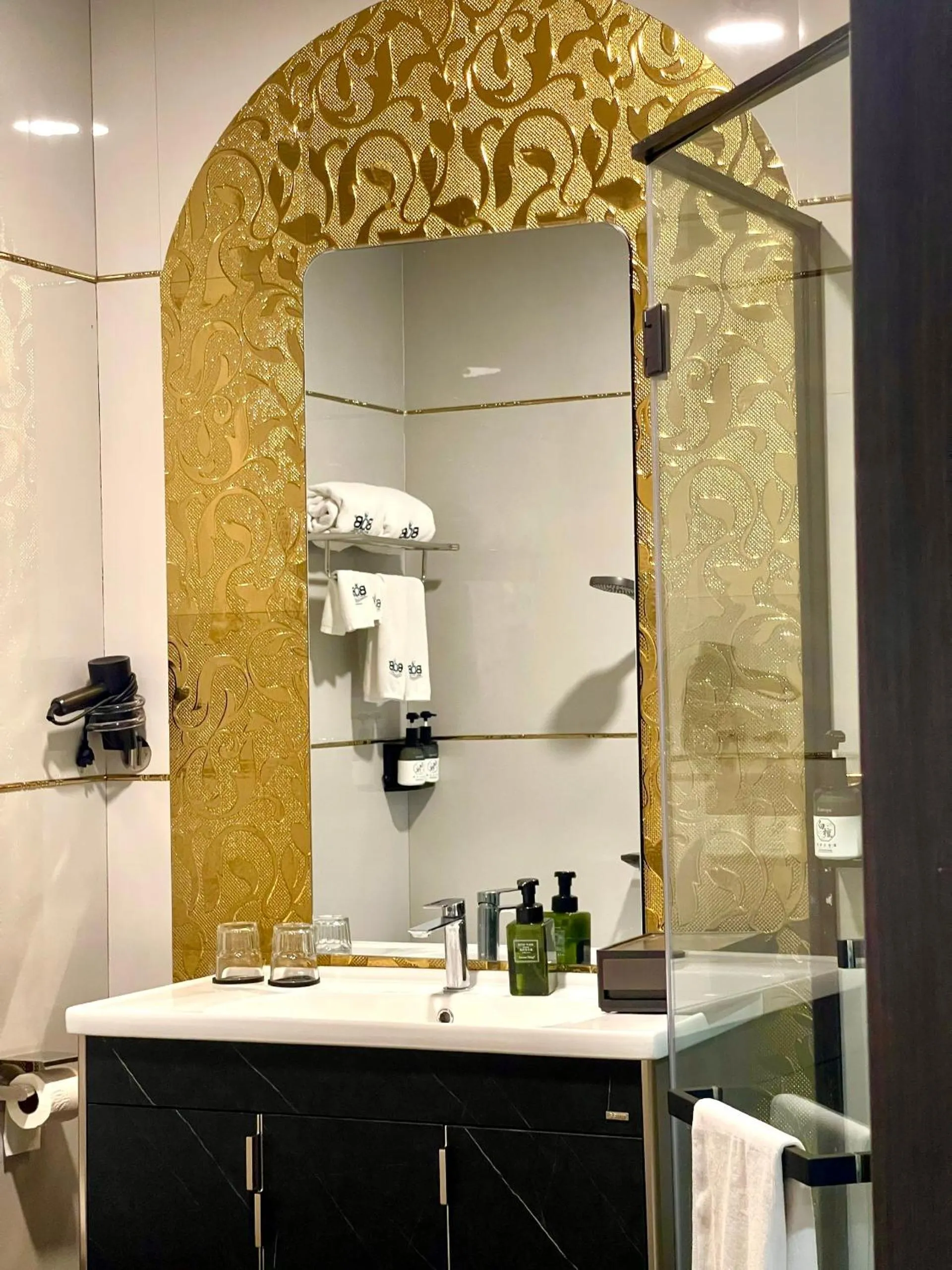 Bathroom in B.O.B Hotel