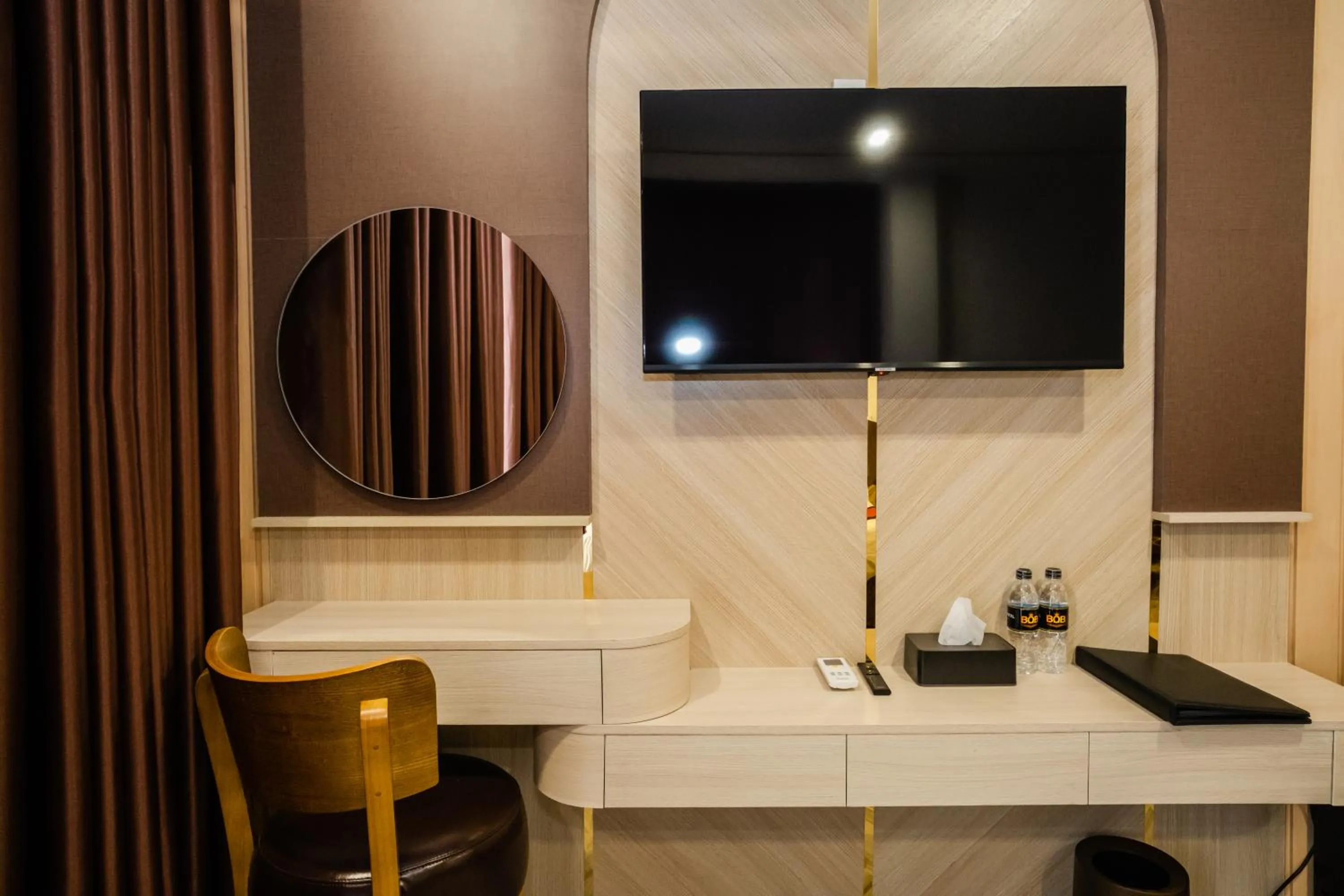 Bedroom in B.O.B Hotel