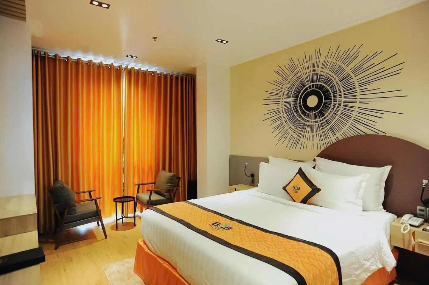 Bedroom, Bed in B.O.B Hotel