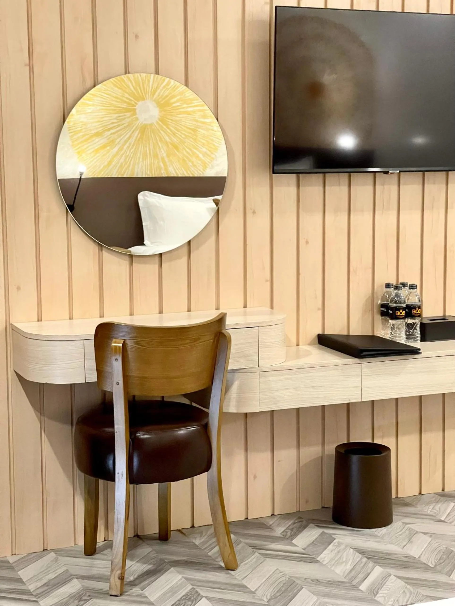 Bedroom in B.O.B Hotel