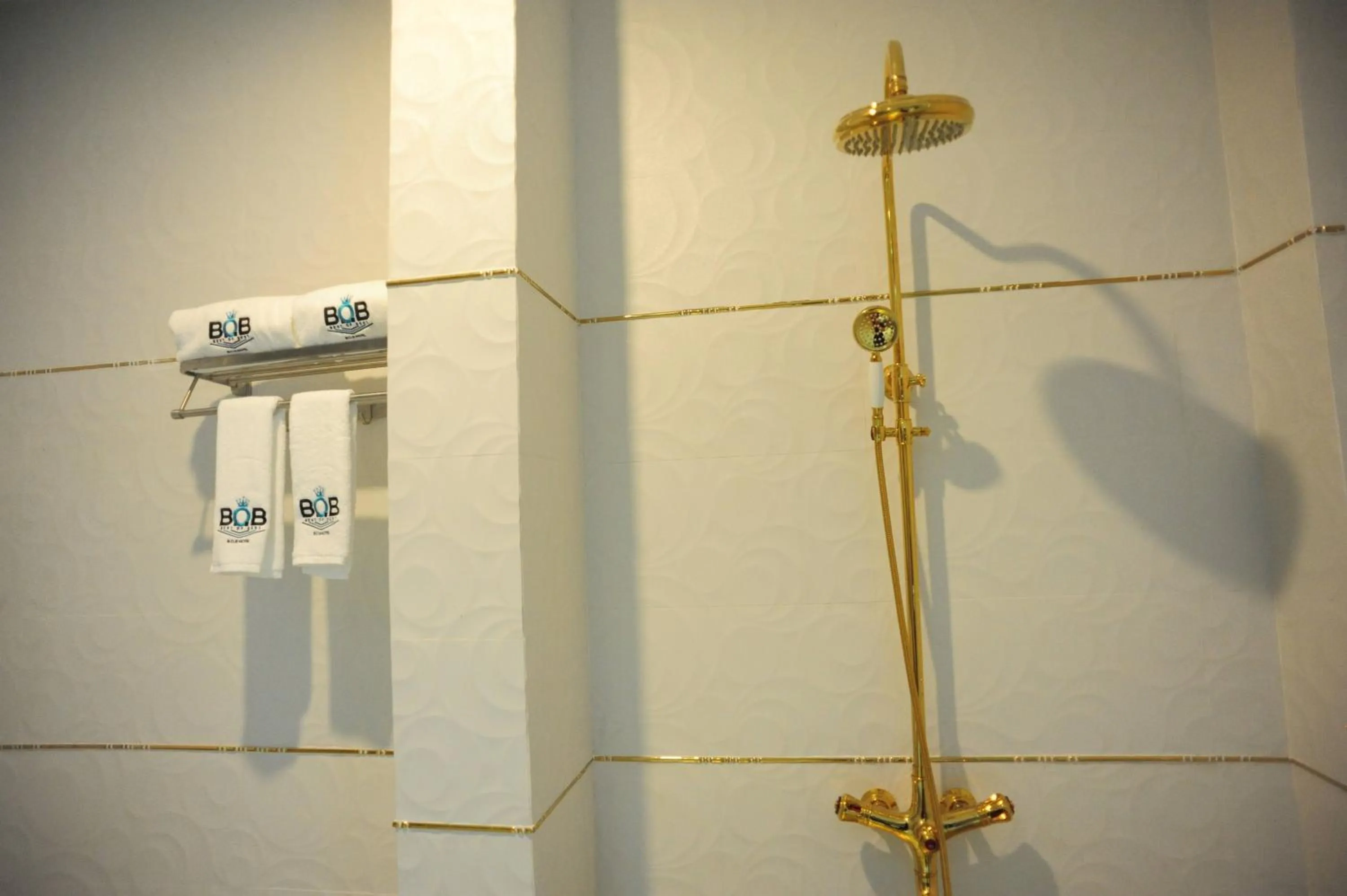 Shower in B.O.B Hotel