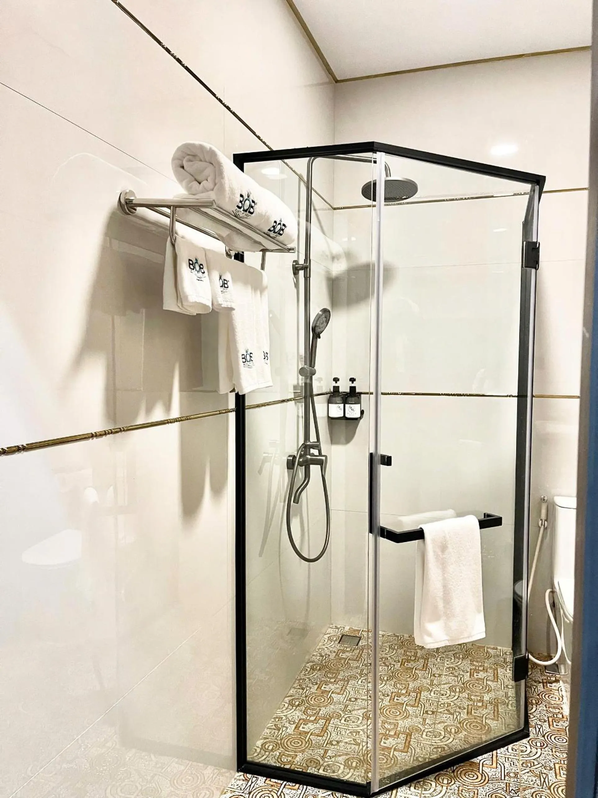 Bathroom in B.O.B Hotel