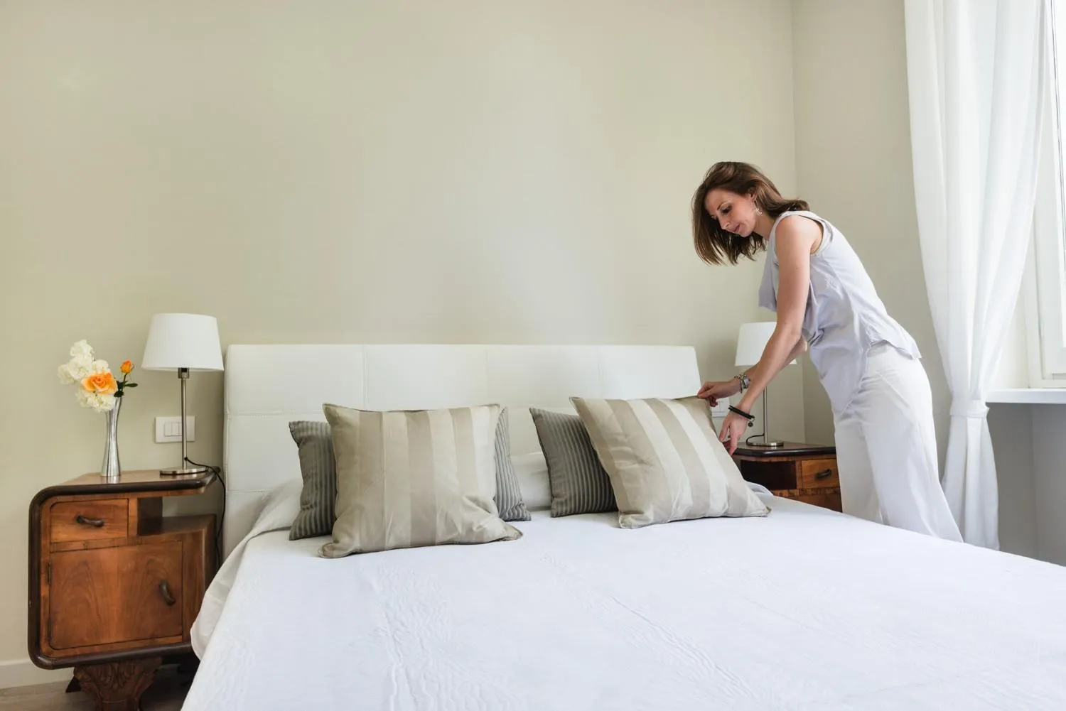 Bed in Villa La Maggiorana