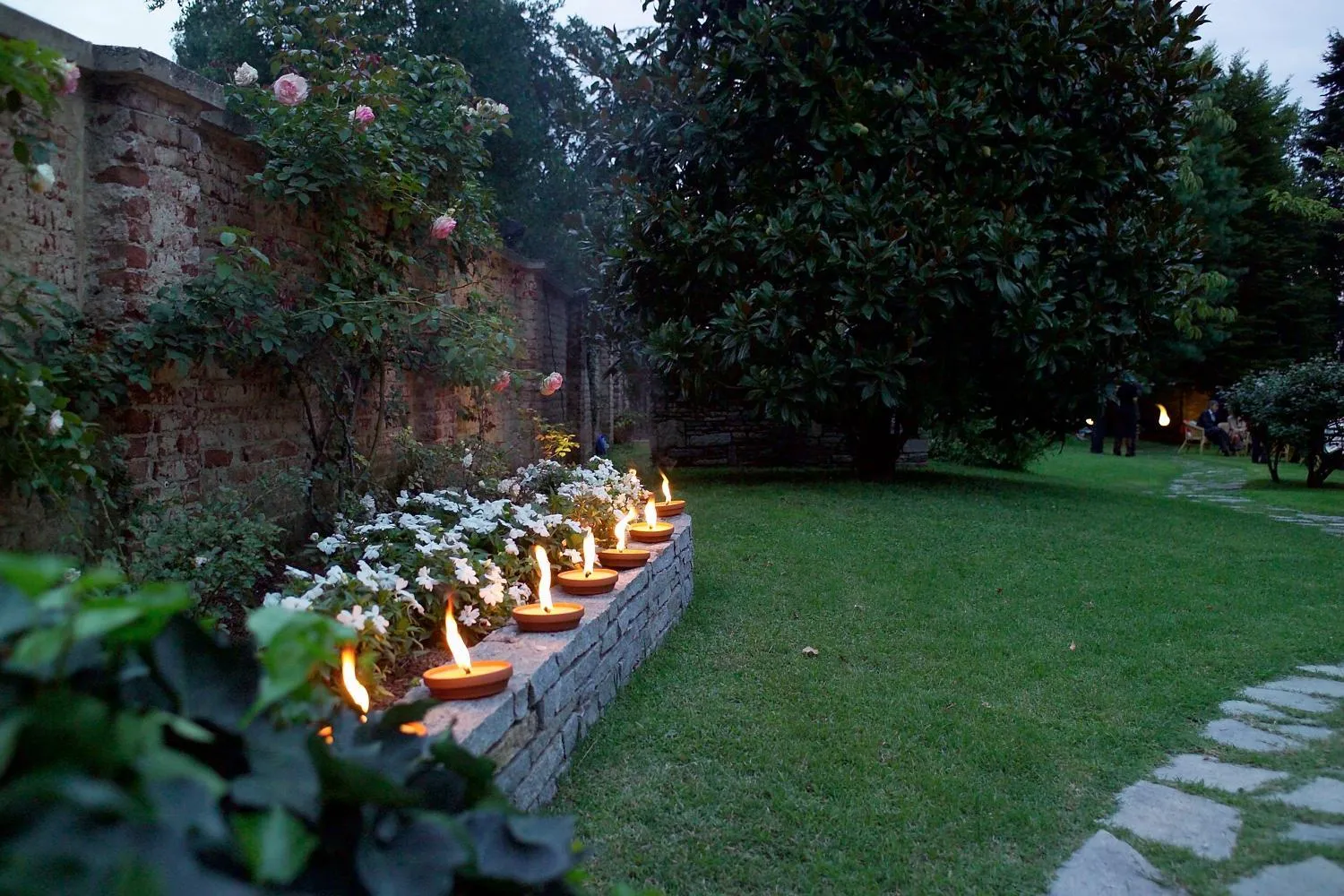 Garden in Villa La Maggiorana
