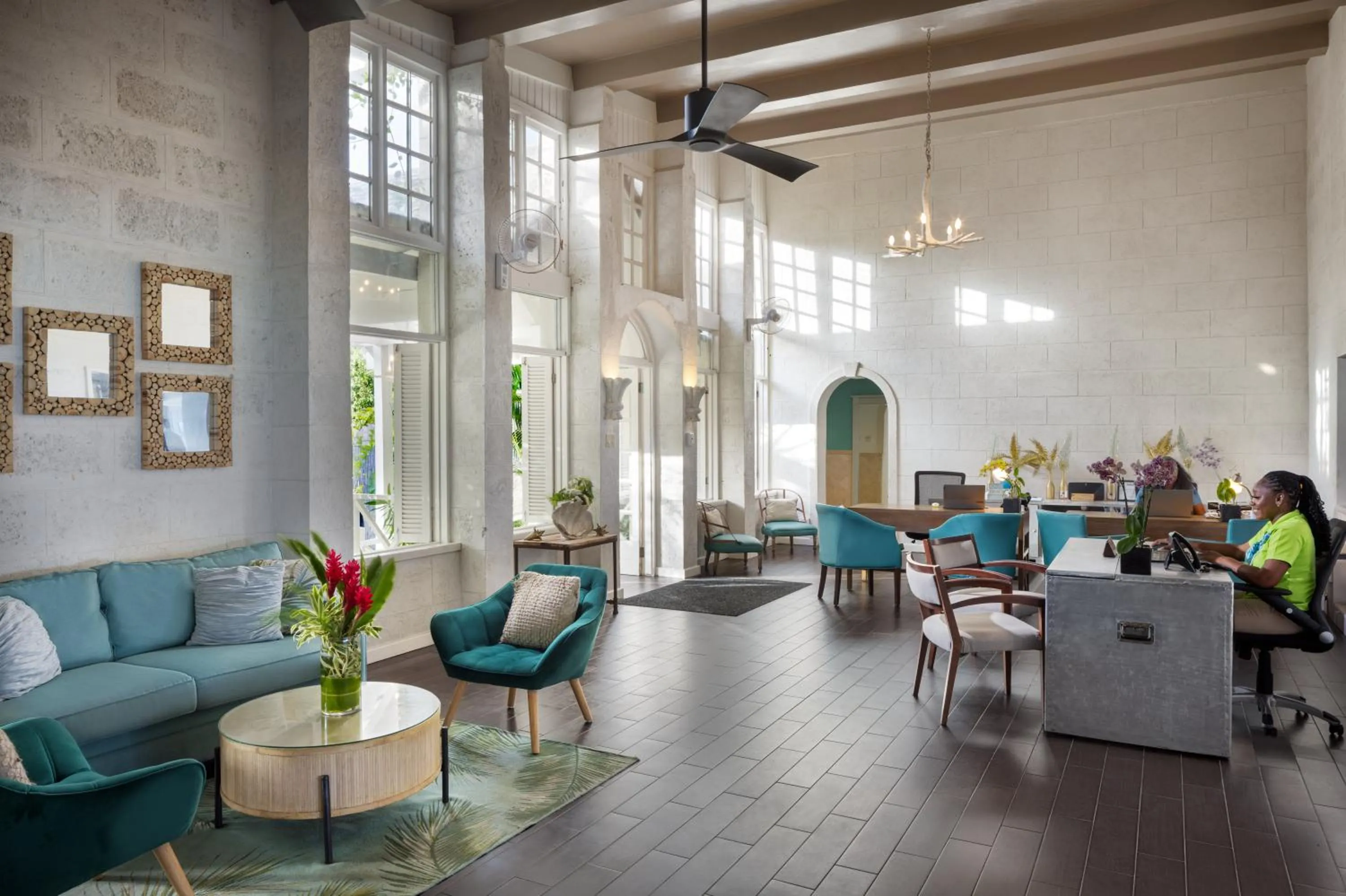 Lobby or reception in Sea Breeze Beach House All Inclusive by Ocean Hotels