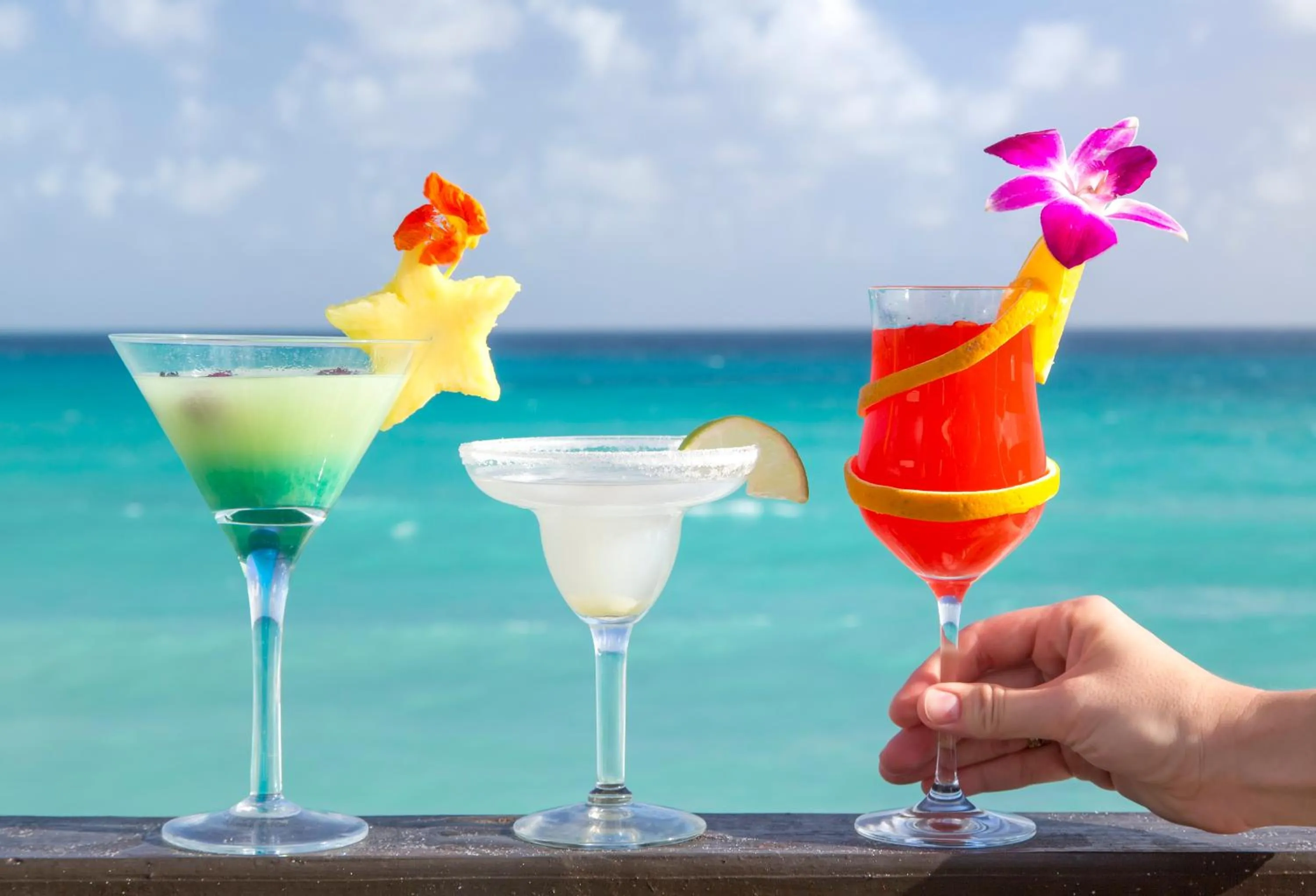 Drinks in Sea Breeze Beach House All Inclusive by Ocean Hotels