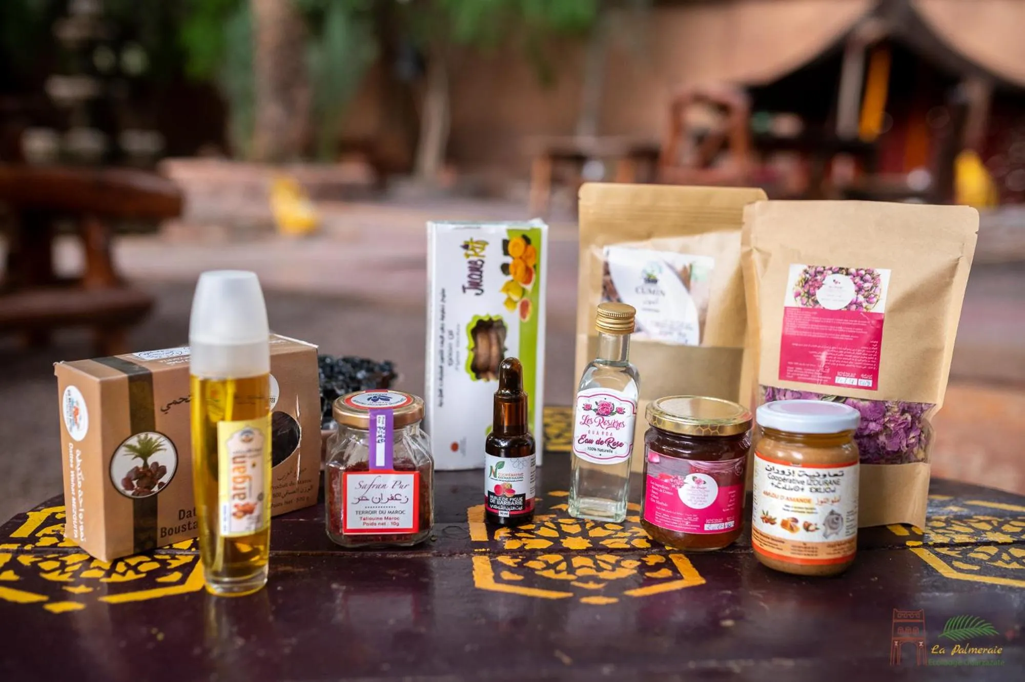 On-site shops in Ecolodge La Palmeraie