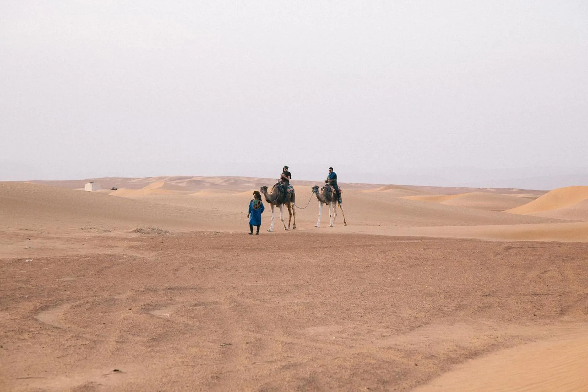 People in Ecolodge La Palmeraie