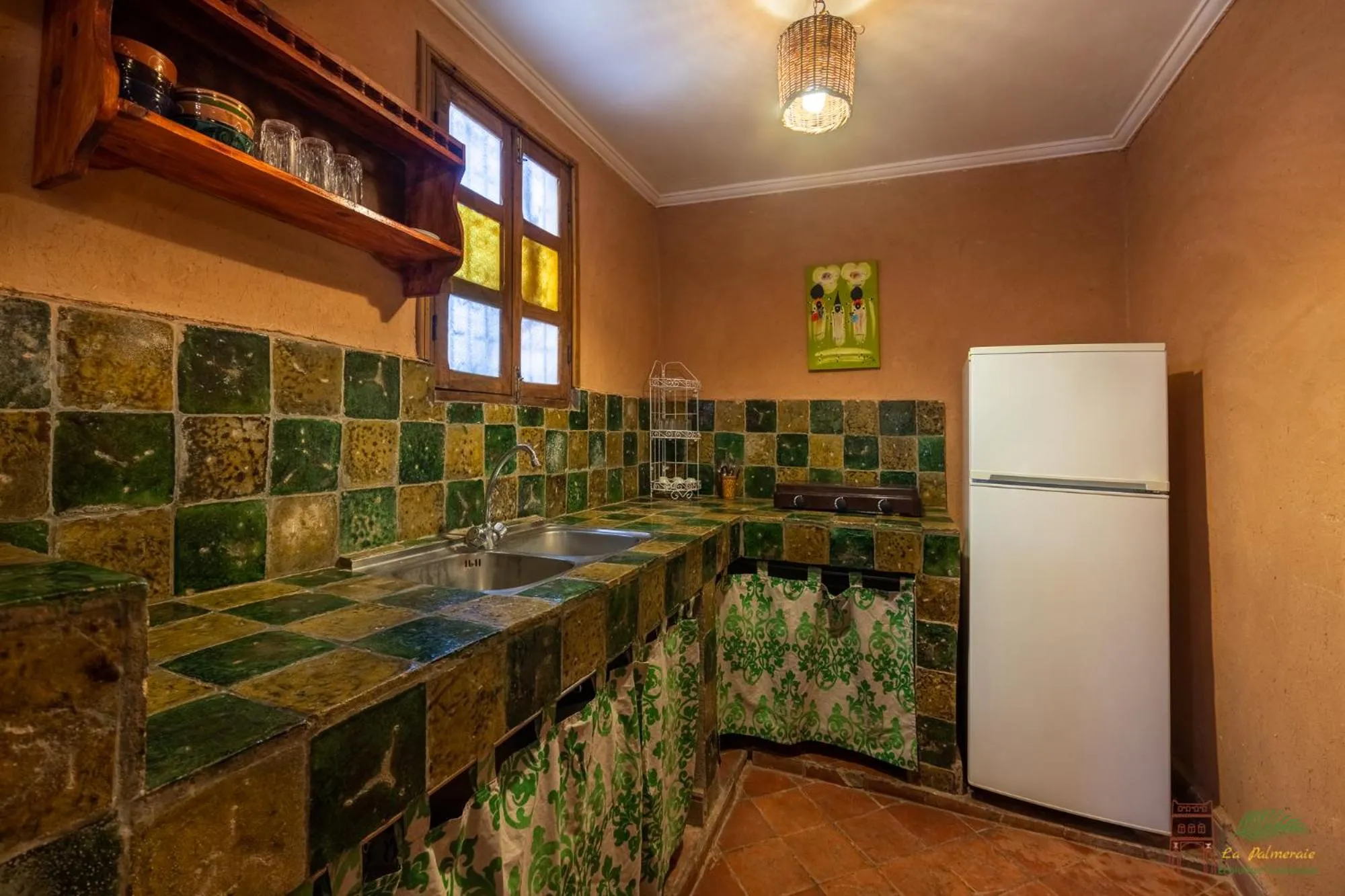 stove in Ecolodge La Palmeraie