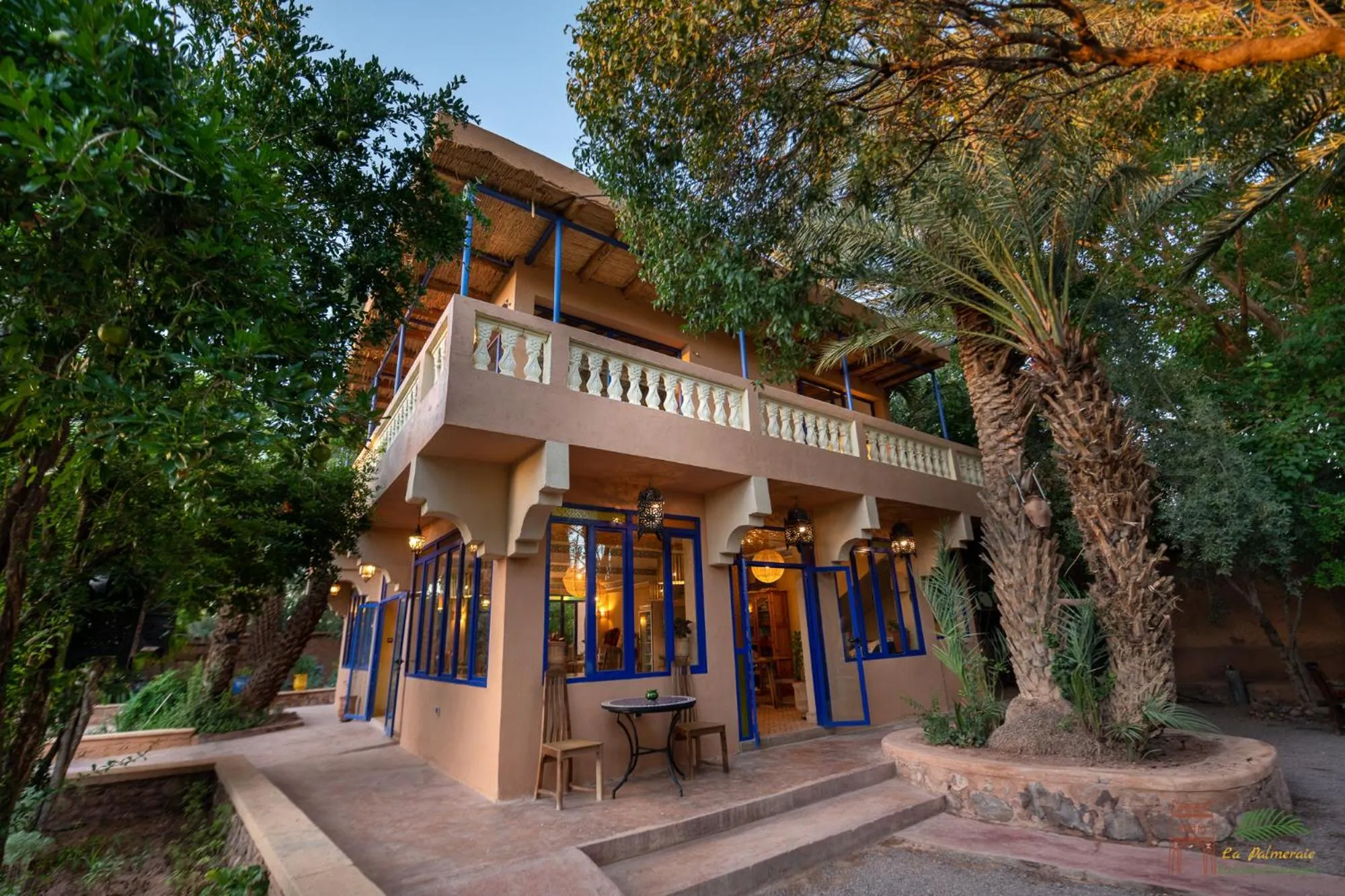 Restaurant/places to eat in Ecolodge La Palmeraie