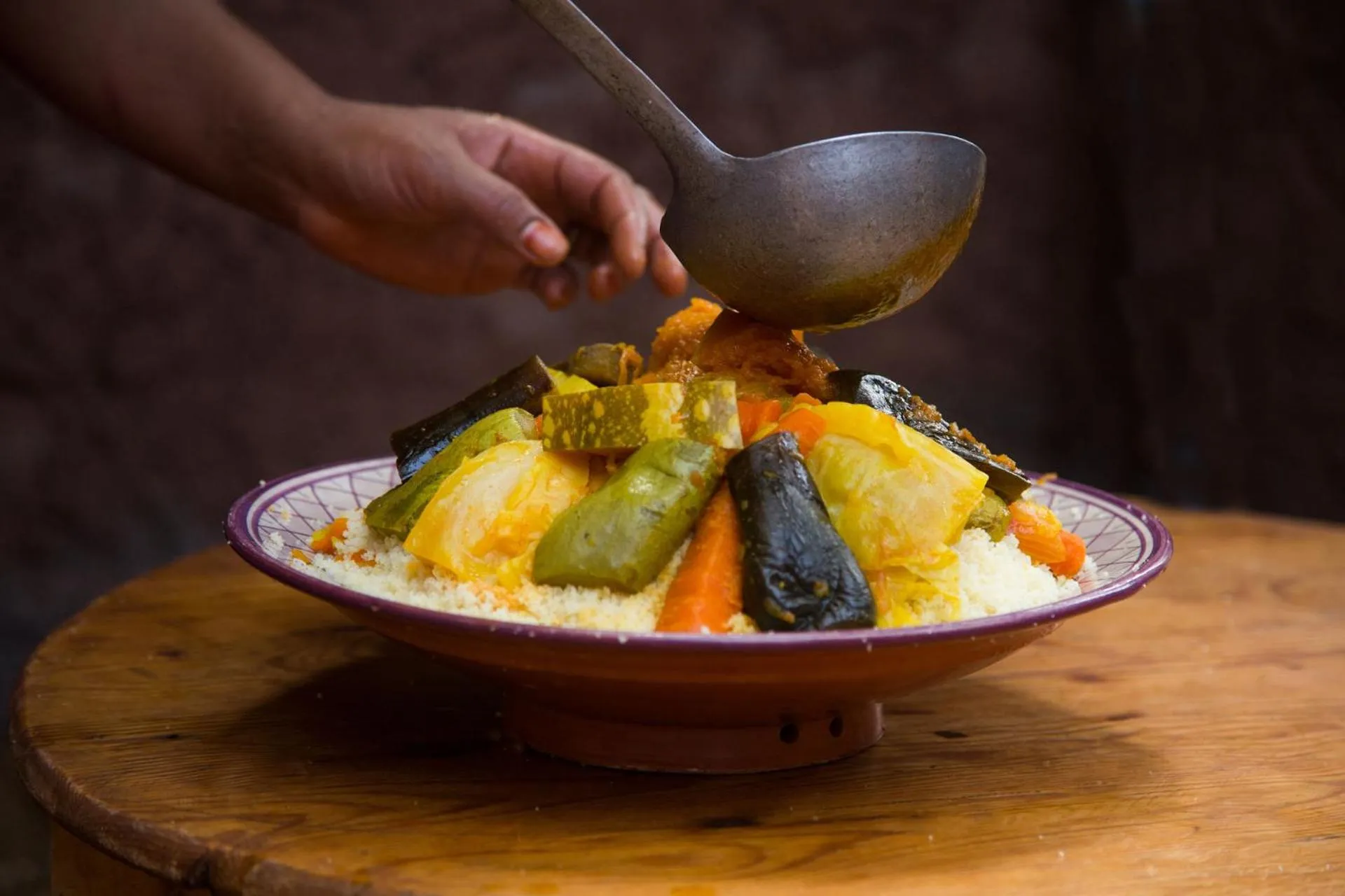 Restaurant/places to eat in Ecolodge La Palmeraie