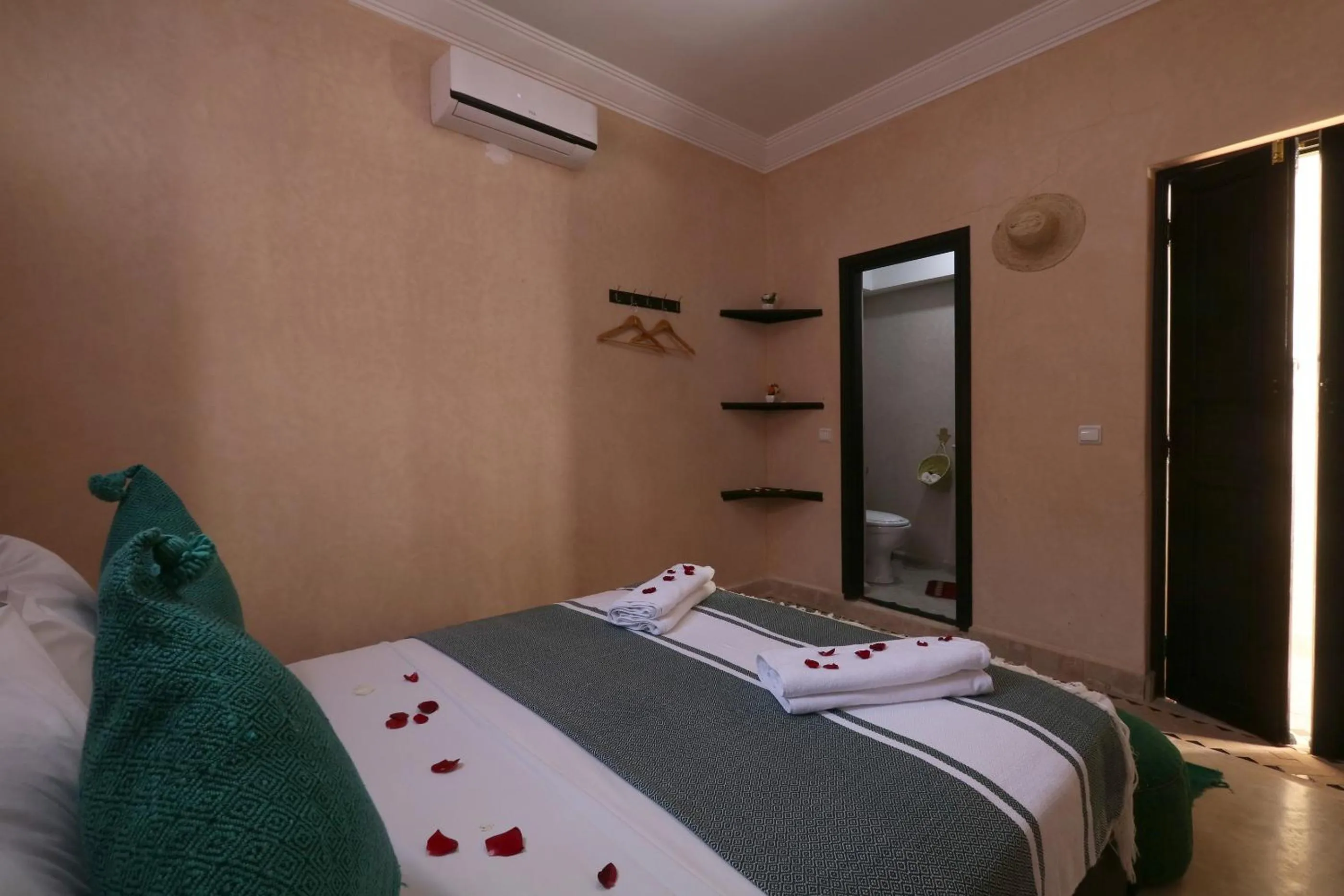 Bed in Riad Elite