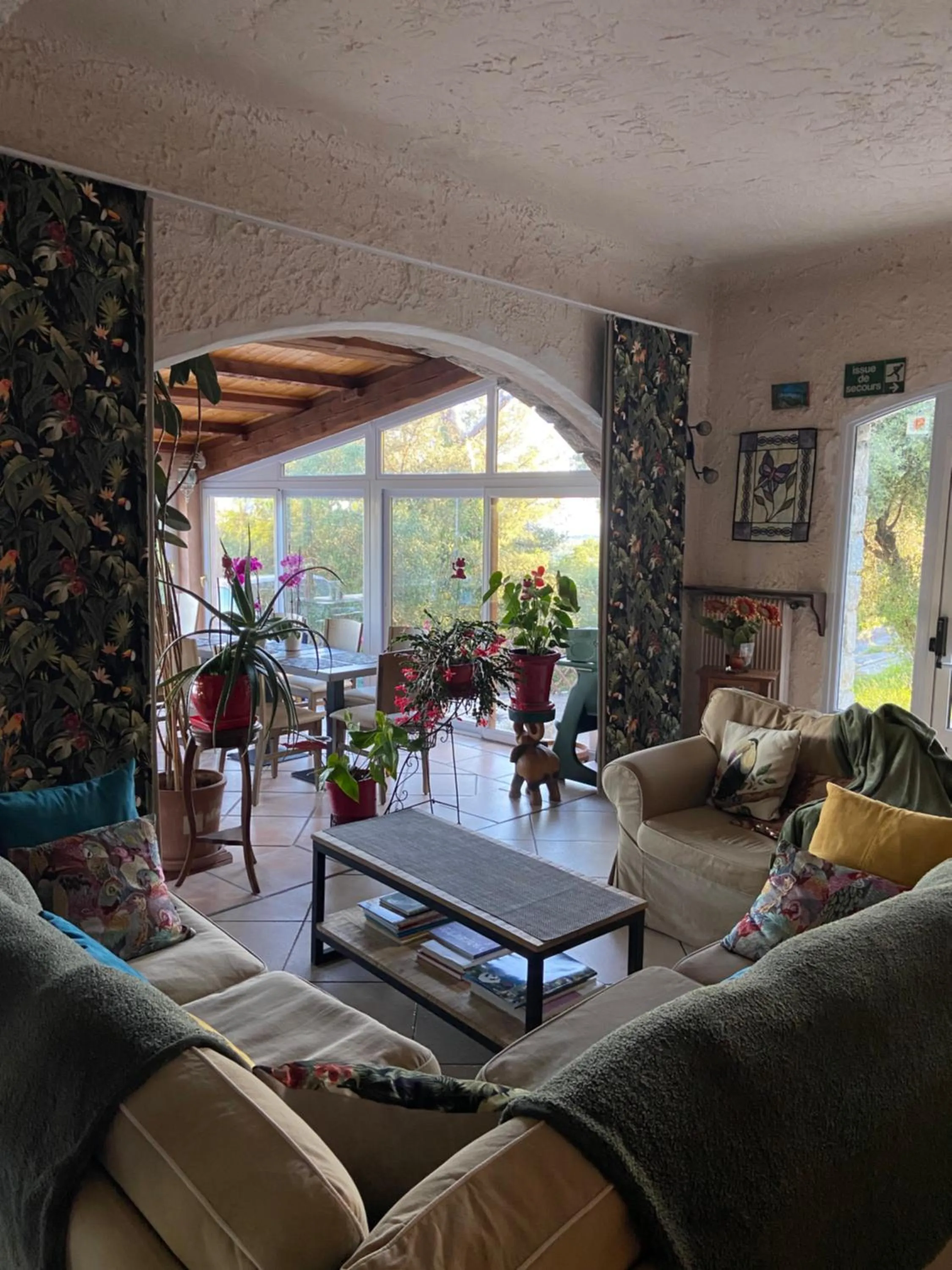 Living room in Les Belles Terrasses