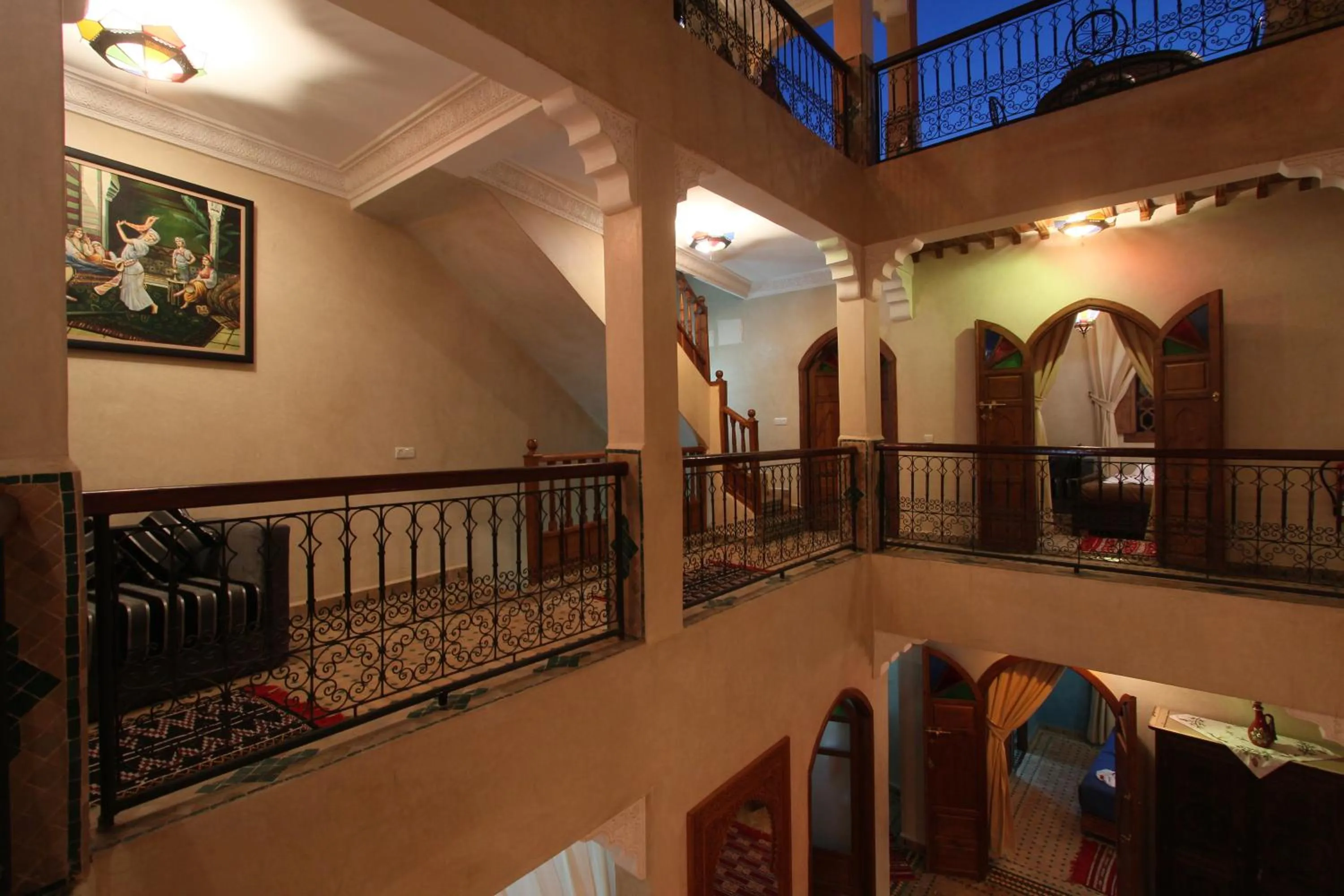 Balcony/Terrace in Riad Bab Tilila
