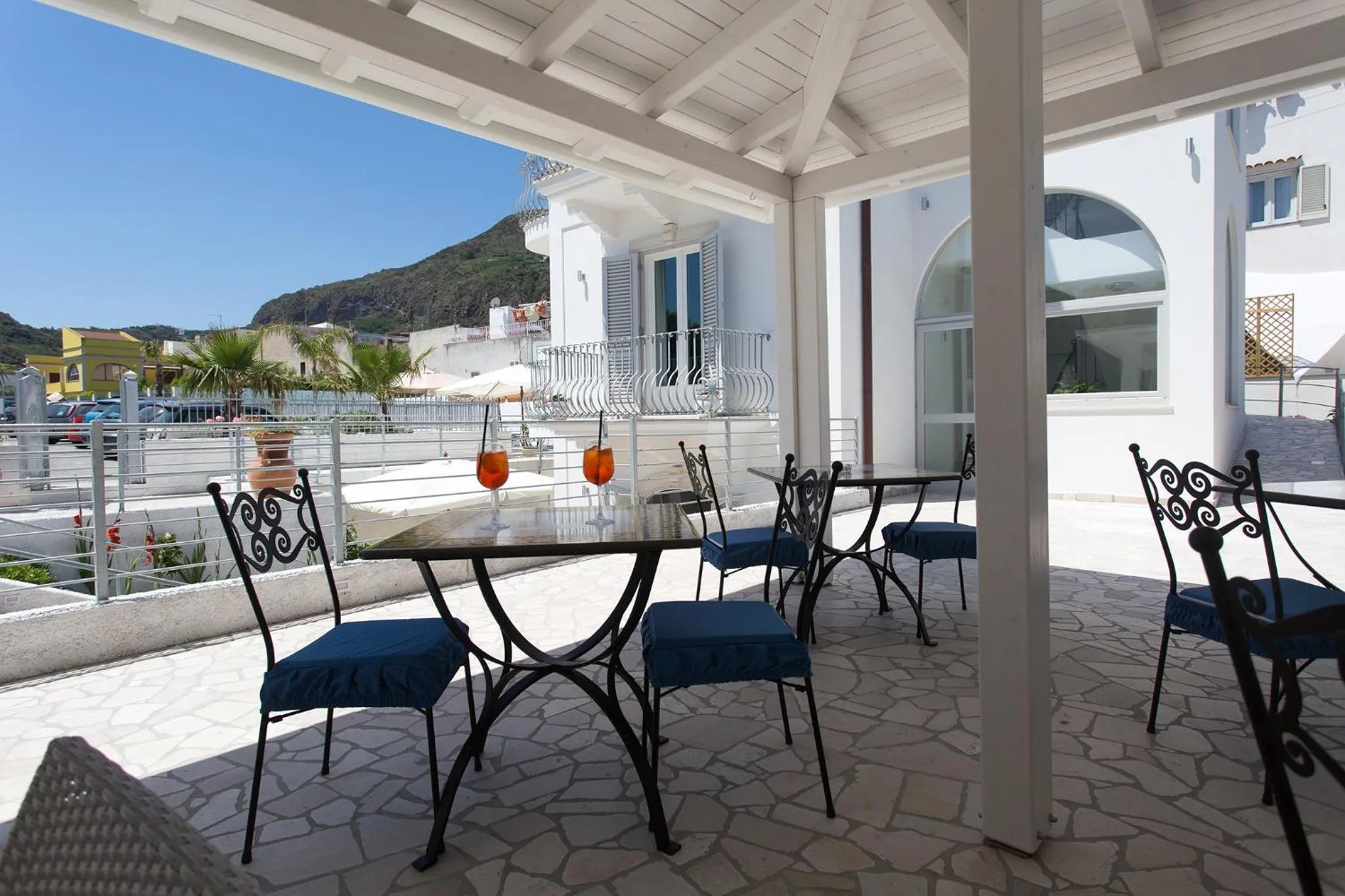 Balcony/Terrace in Odysseus Hotel
