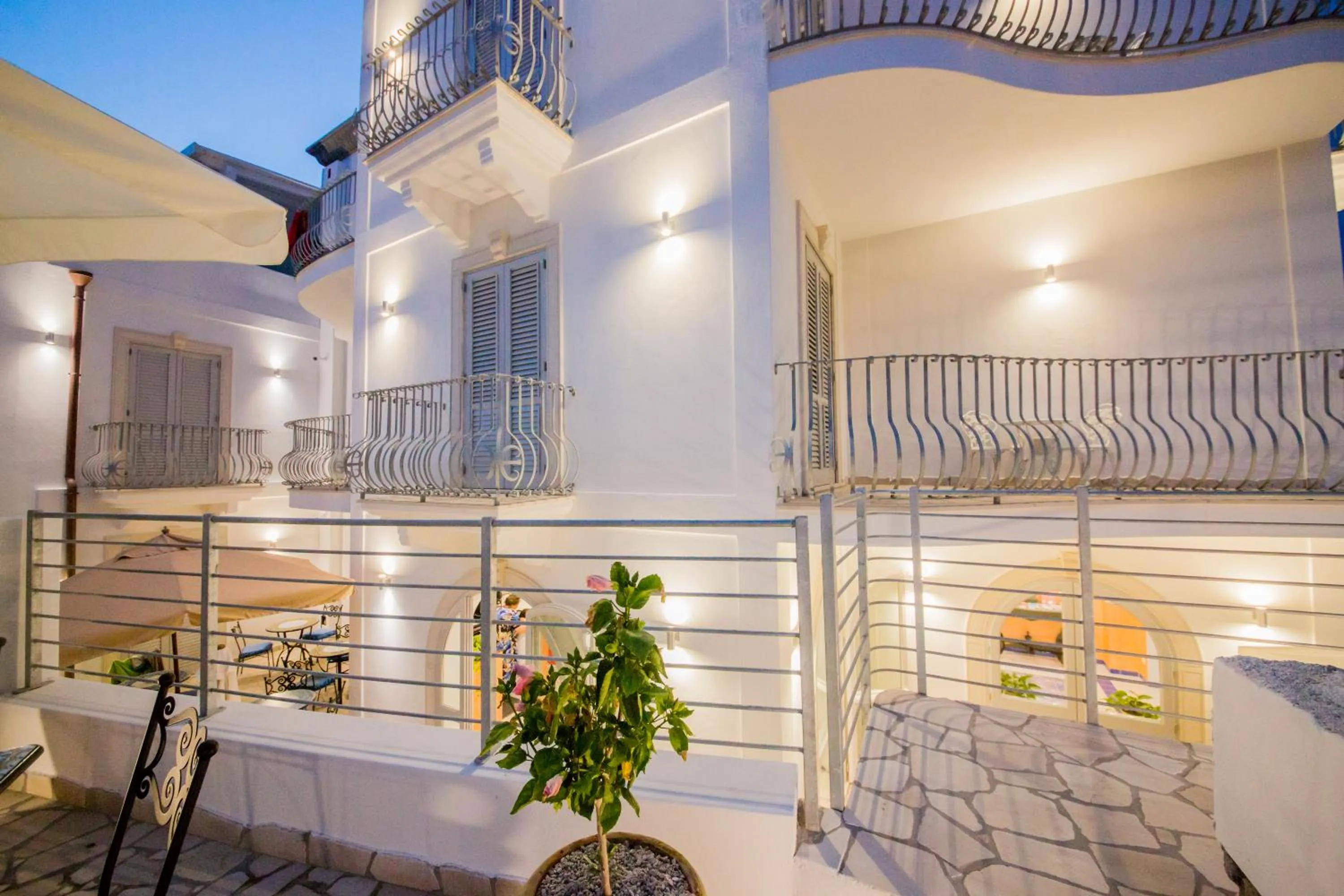 Balcony/Terrace in Odysseus Hotel