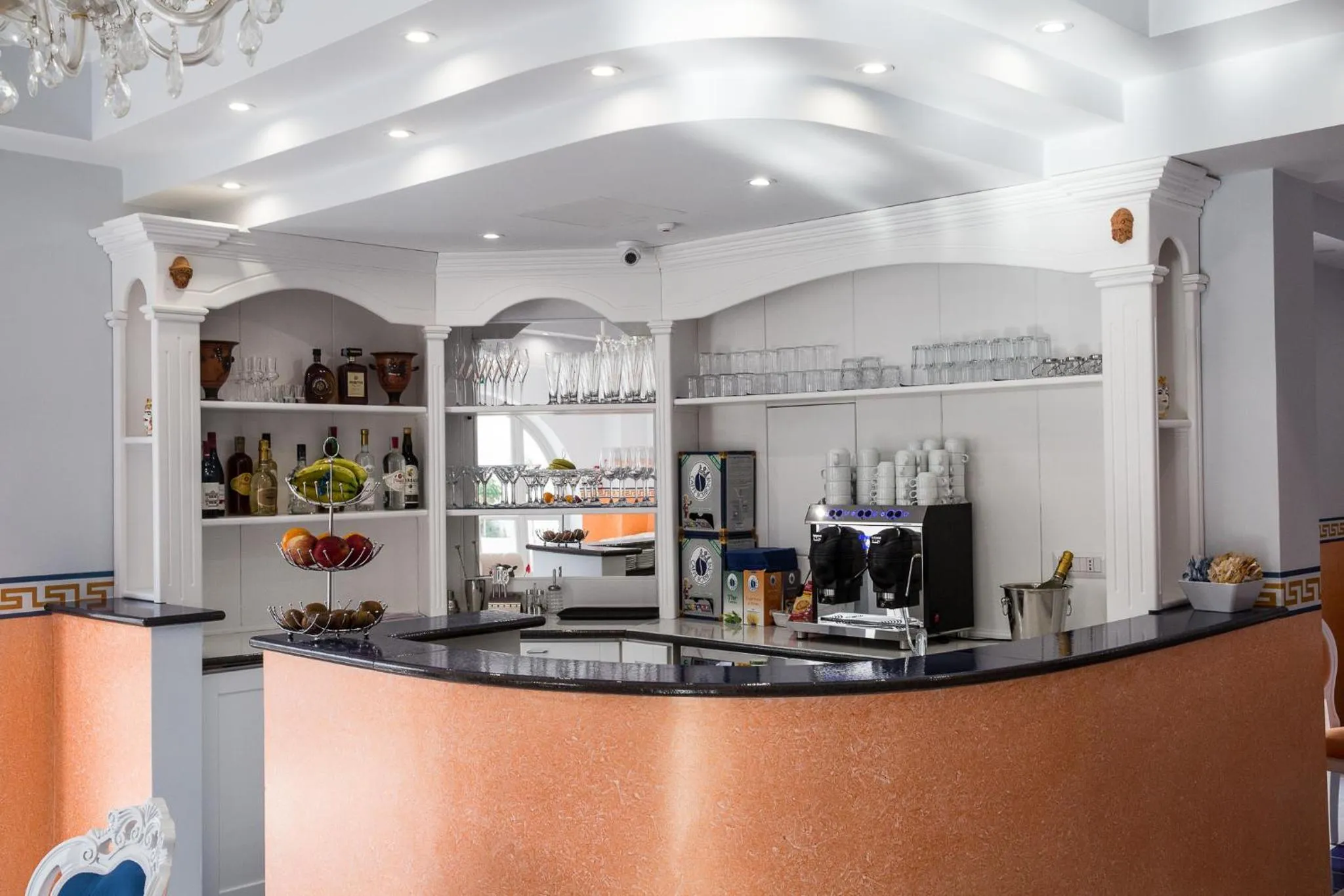 Lounge or bar in Odysseus Hotel