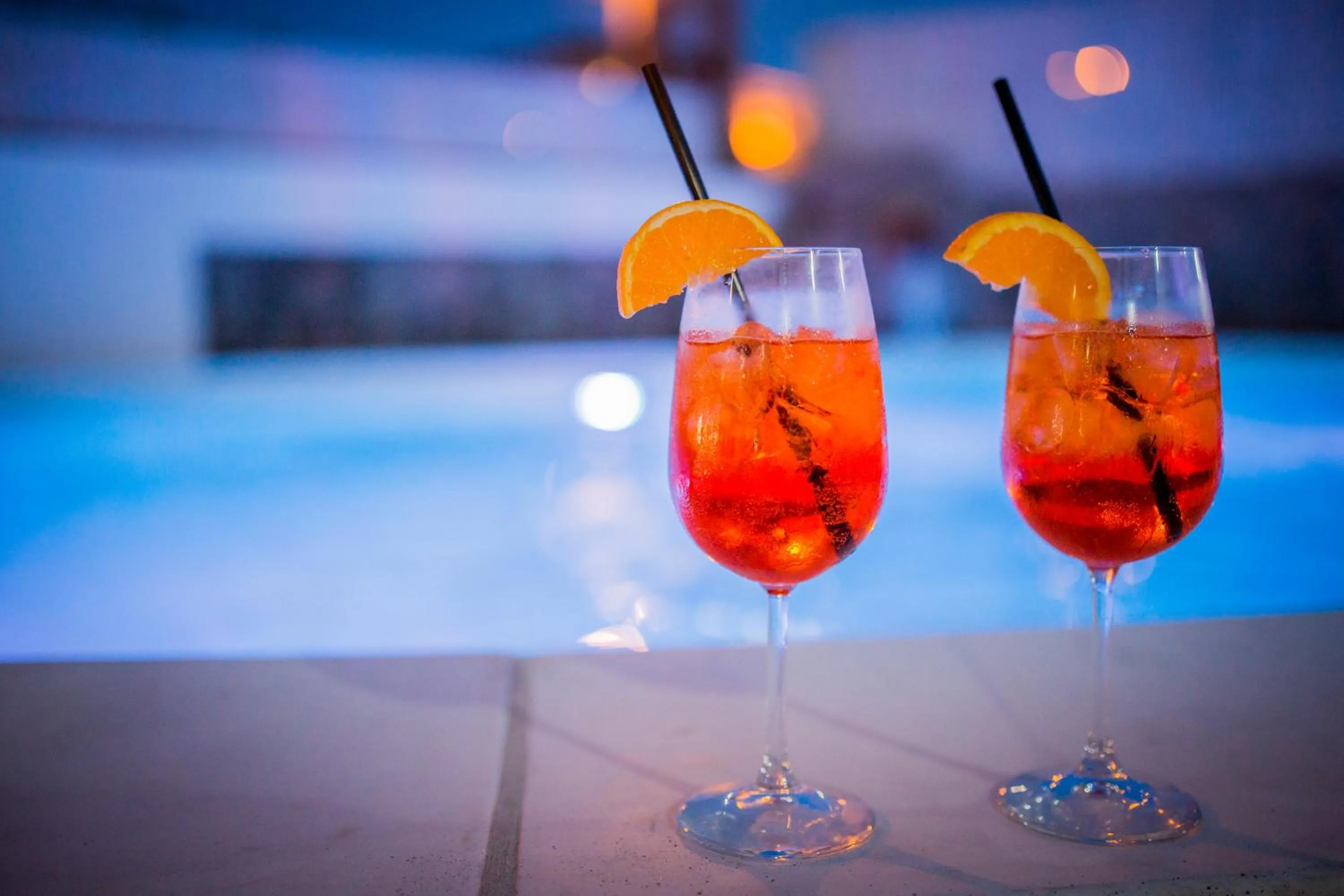 Drinks in Odysseus Hotel