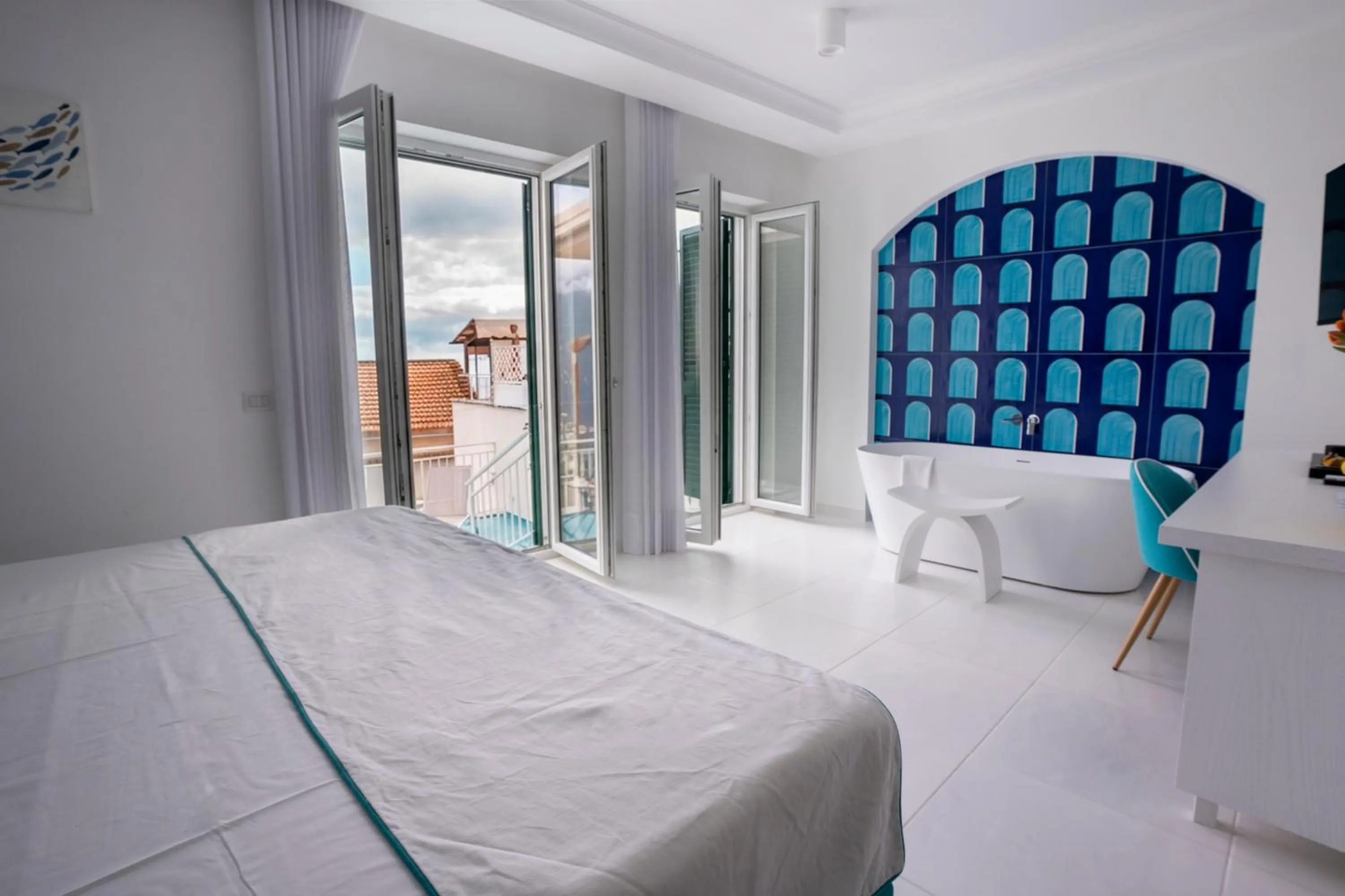 Bedroom, Bed in Gala Residence Villa Giovanna