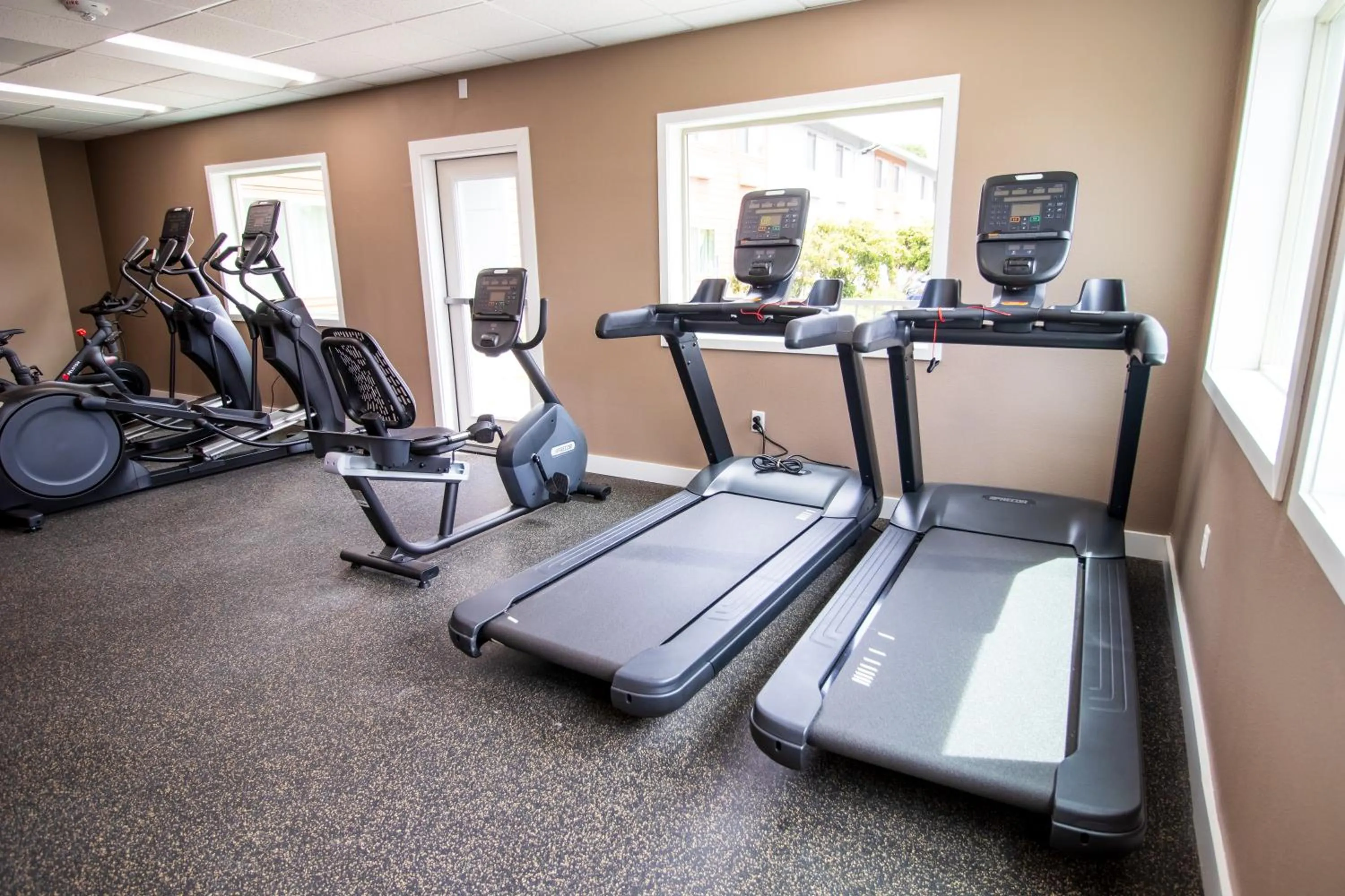 Fitness centre/facilities in The Tillamook Inn