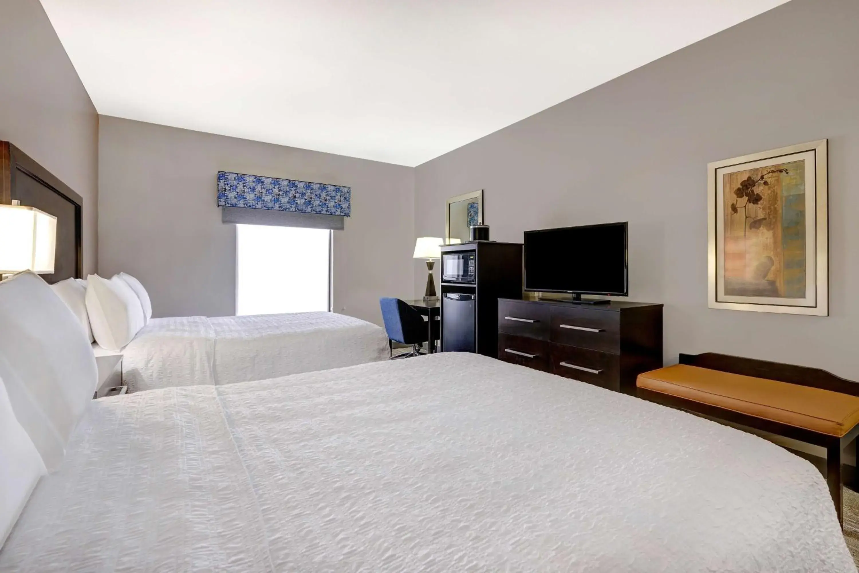 Queen Room with Two Queen Beds - Mobility and Hearing Access/Non-Smoking in Hampton Inn & Suites Tampa Northwest/Oldsmar Queen Room with Two Queen Beds - Mobility and Hearing Access/Non-Smoking in Hampton Inn & Suites Tampa Northwest/Oldsmar