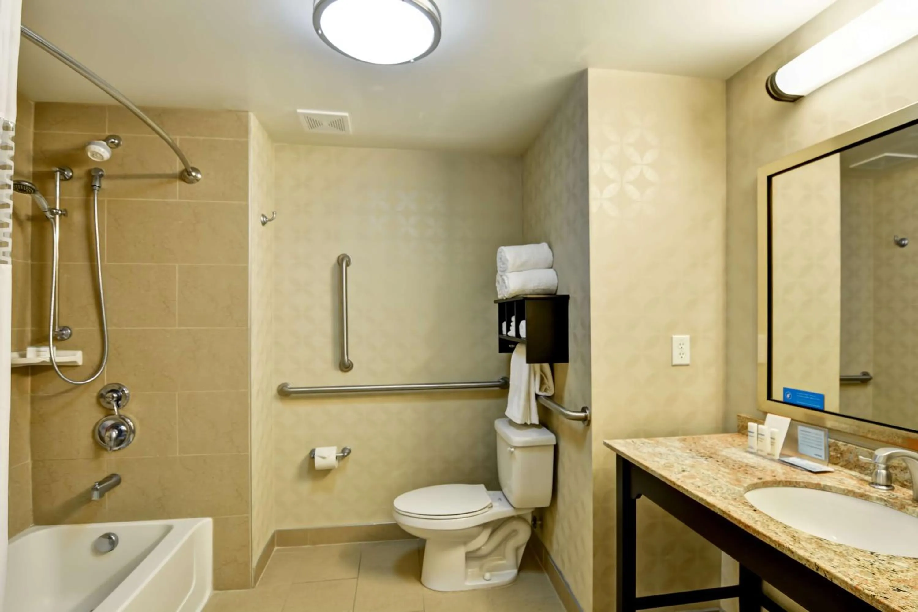 Bathroom in Hampton Inn & Suites Tampa Northwest/Oldsmar
