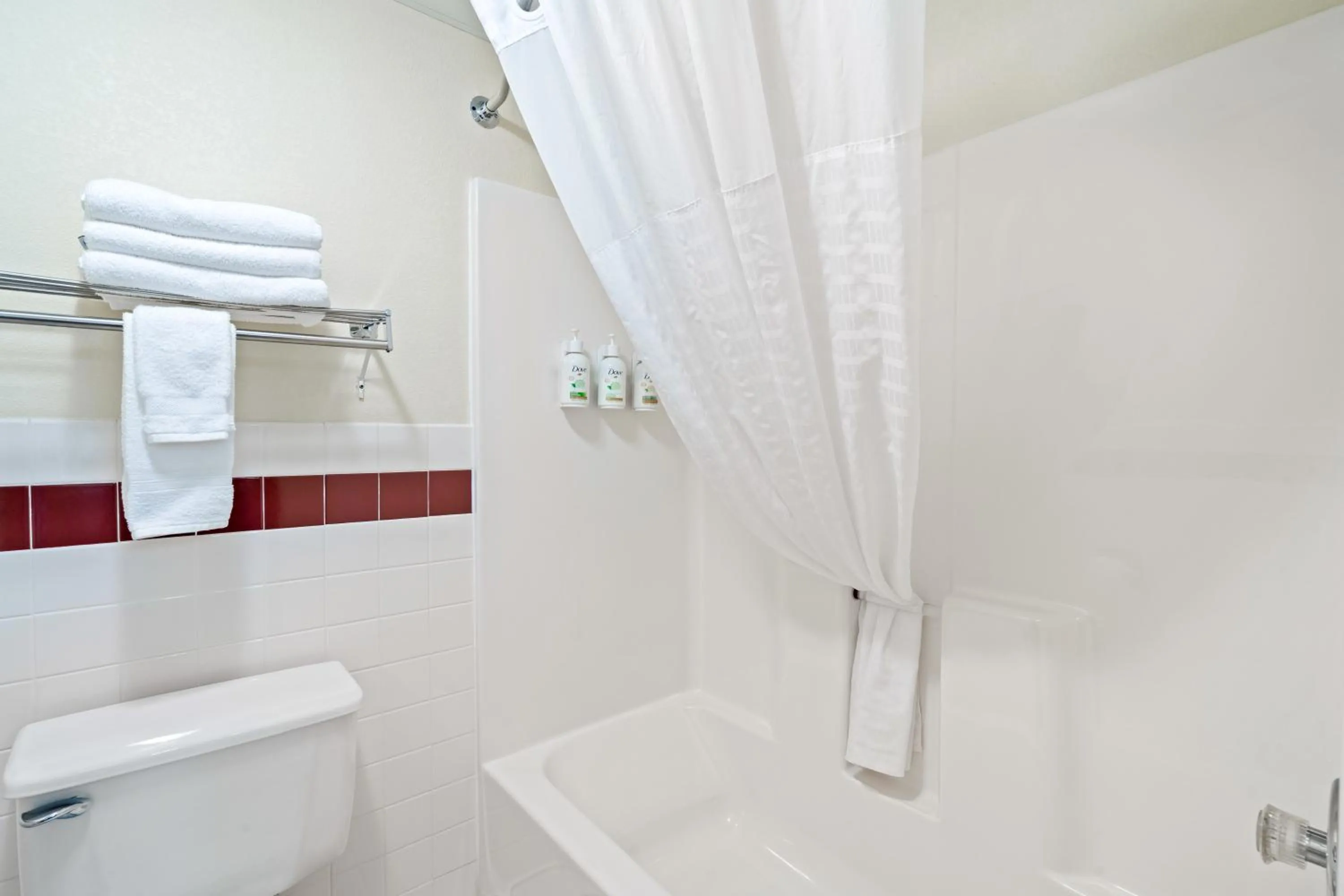 Bathroom in AmericInn by Wyndham Bismarck