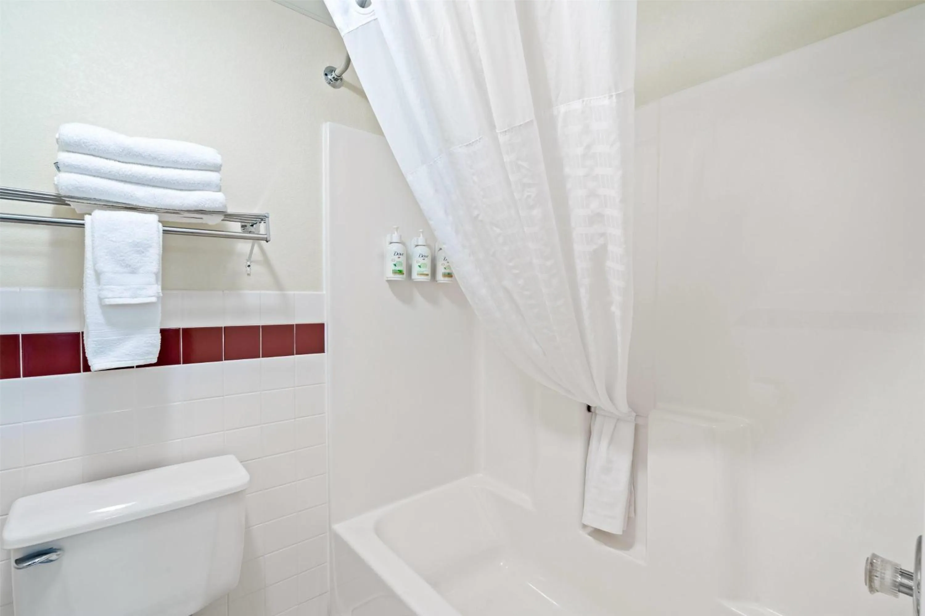 Bathroom in AmericInn by Wyndham Bismarck