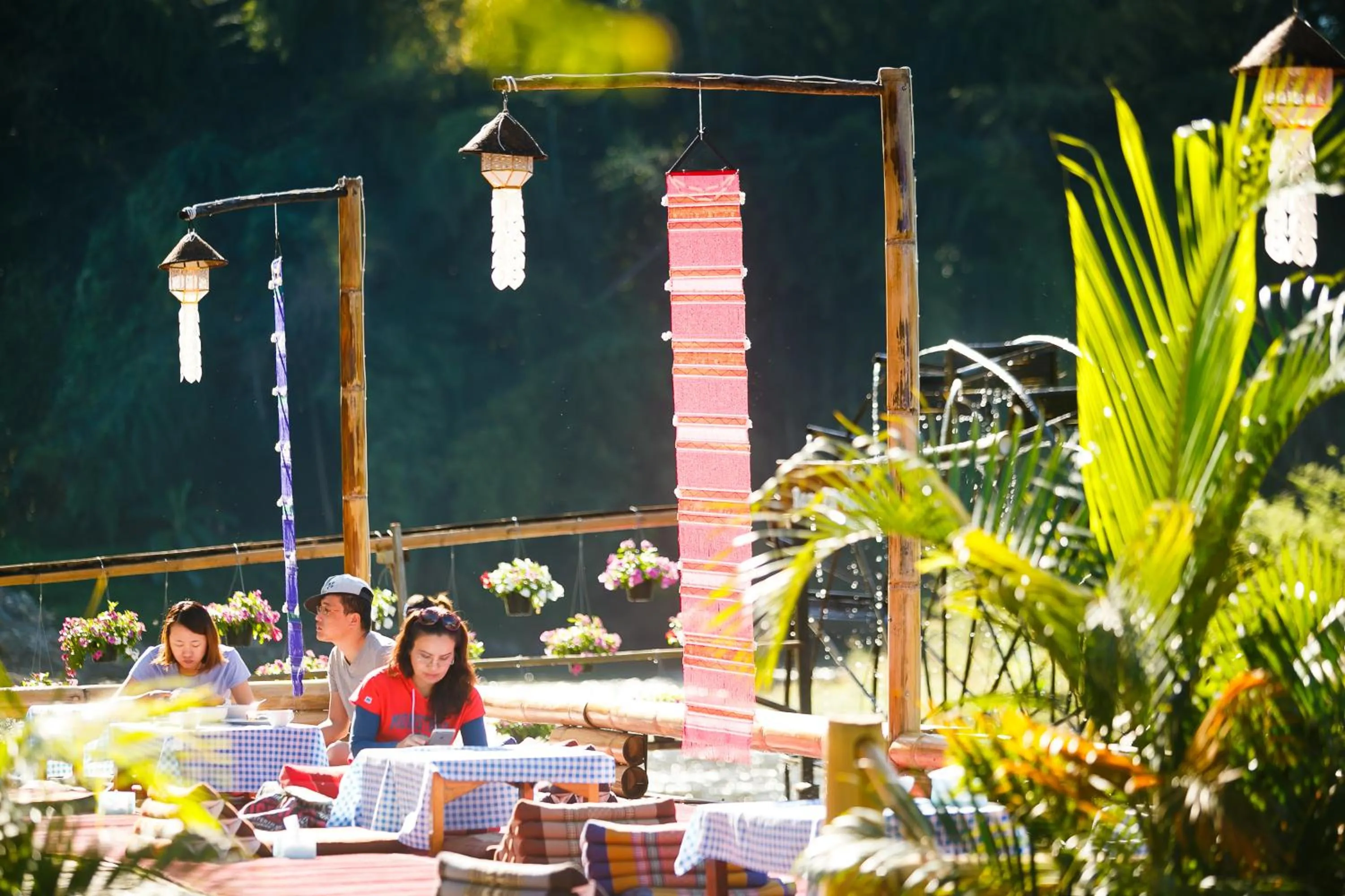 Garden in Baan Pai Riverside Resort