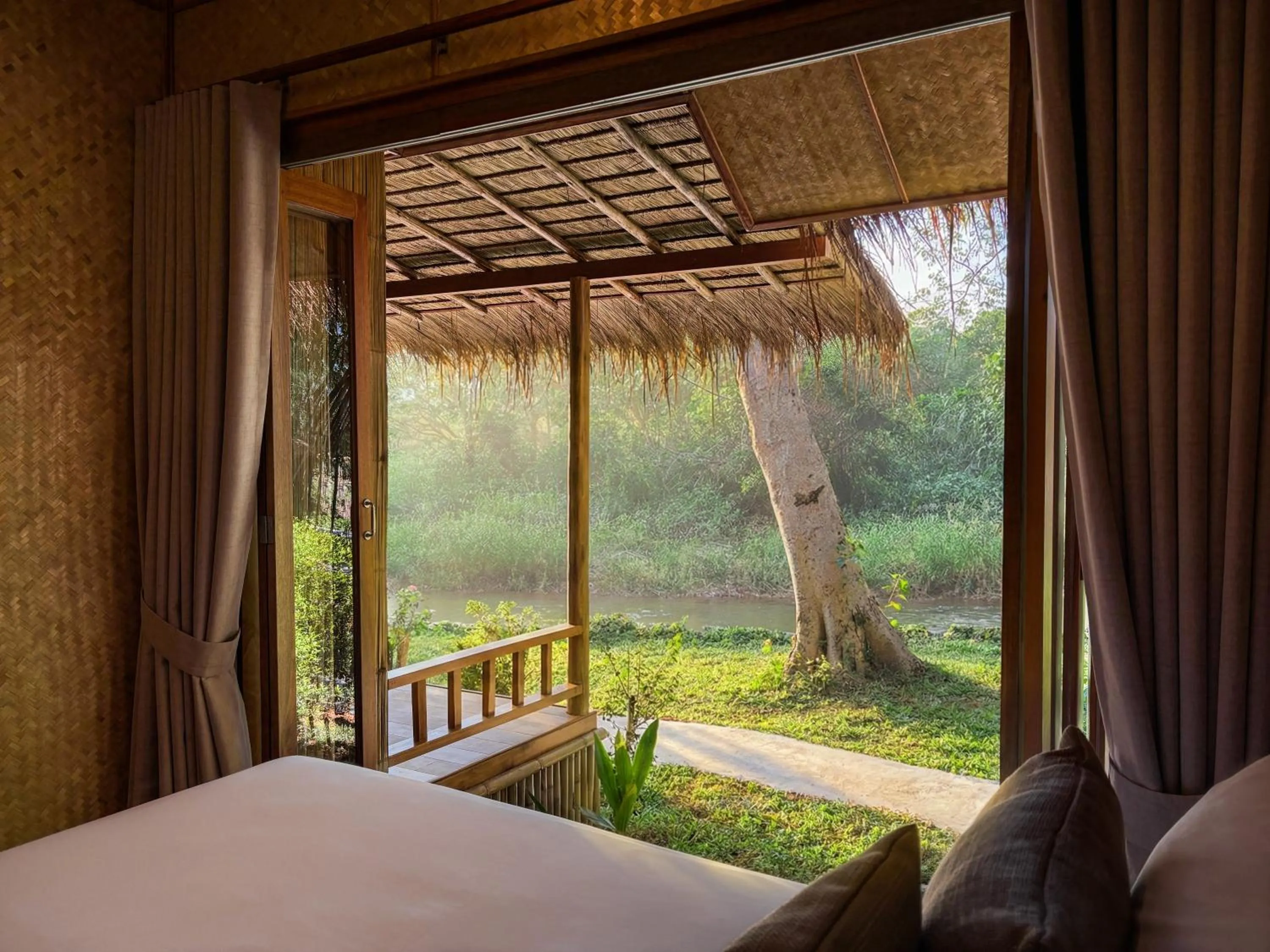 Bed in The Riverfront Reserve