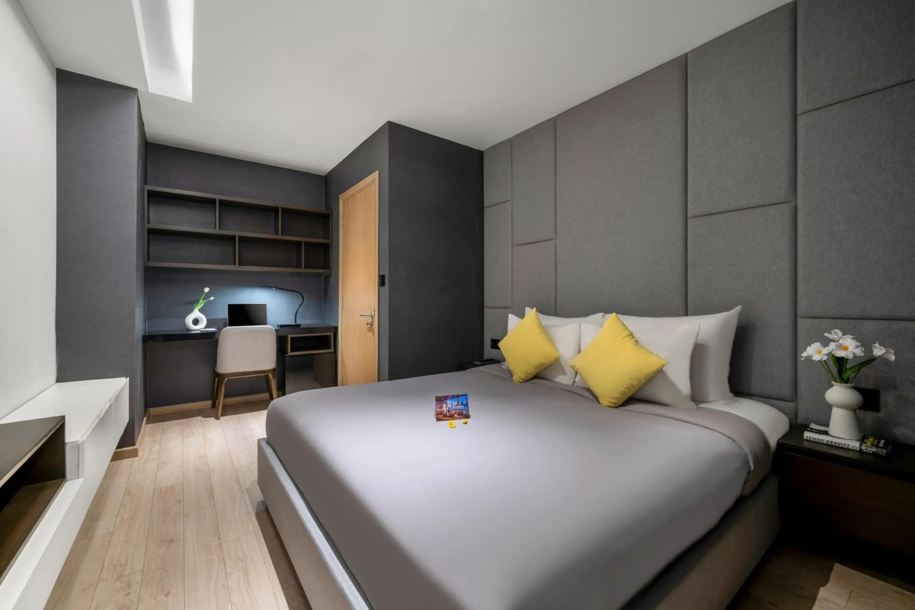 Bed in Satya Da Nang Hotel Han Market