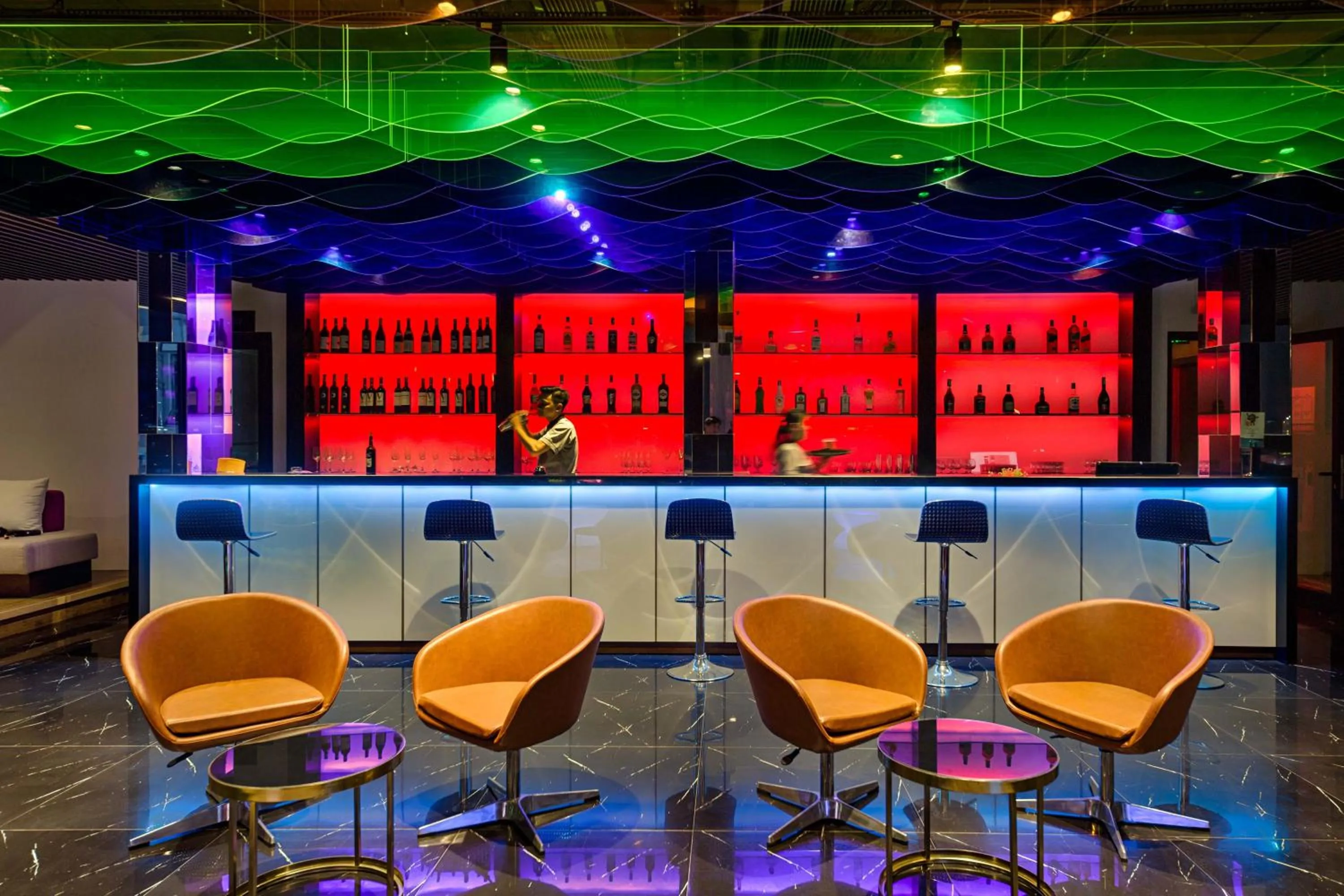 Lounge or bar in Satya Da Nang Hotel Han Market