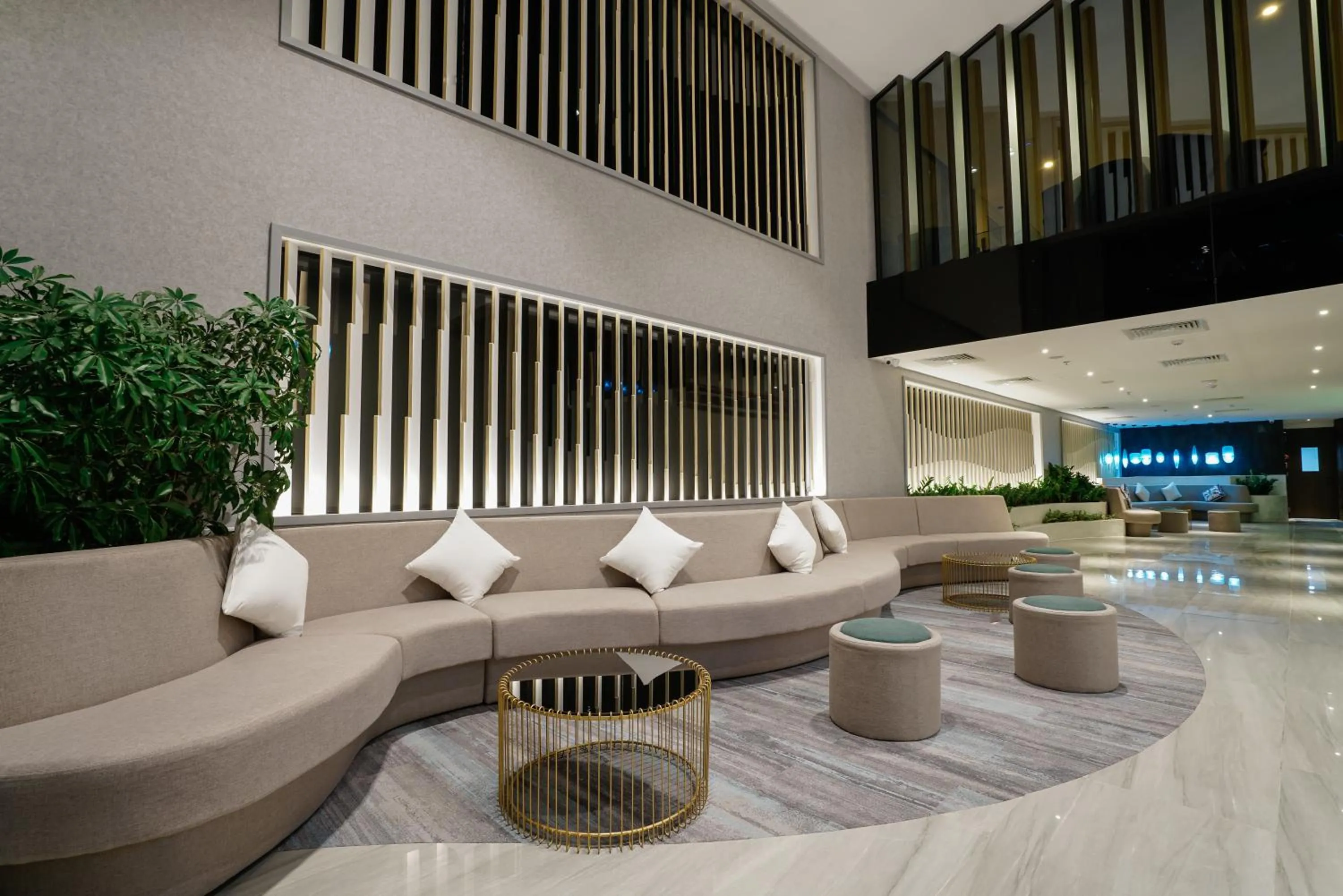 Seating area in Satya Da Nang Hotel Han Market