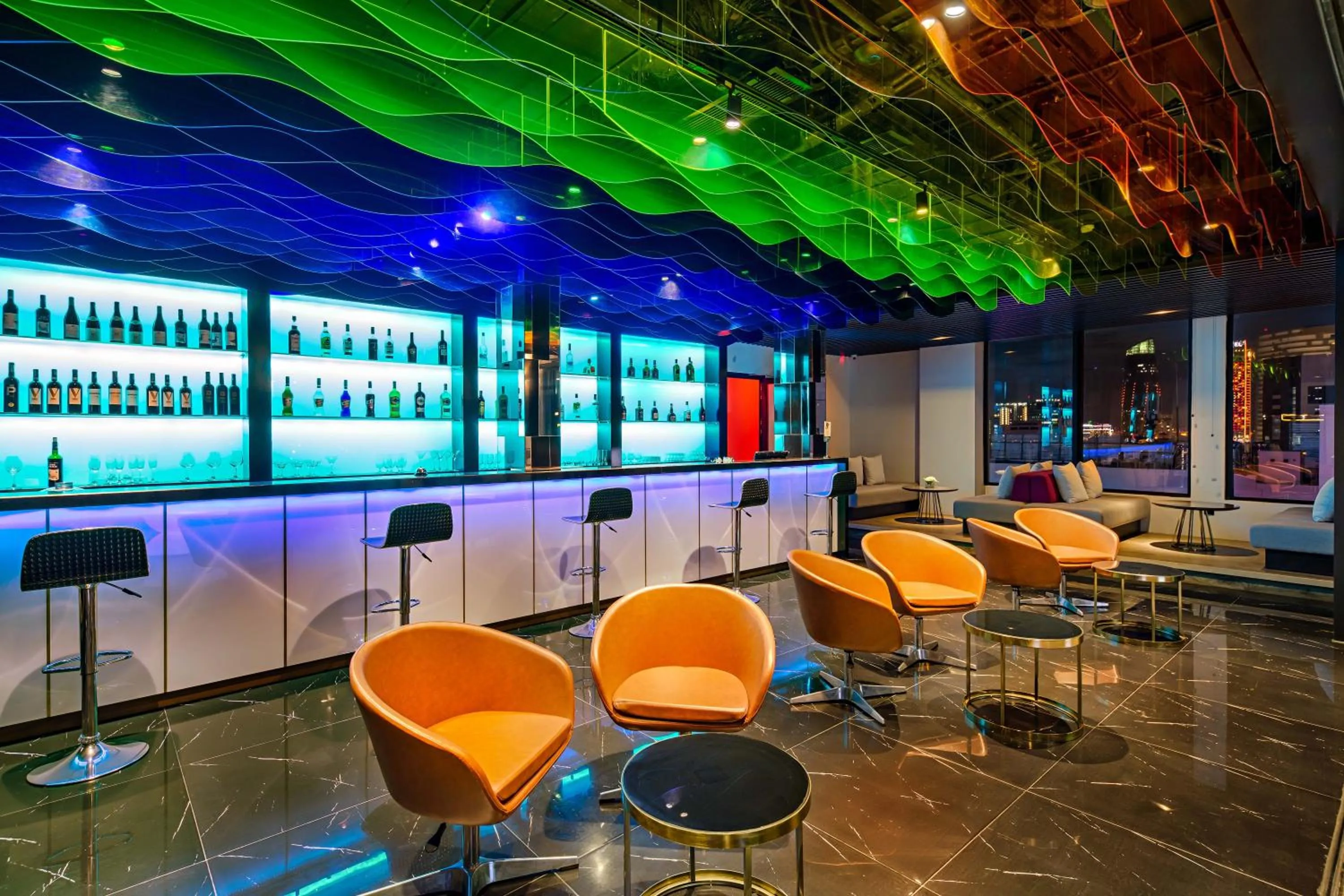 Lounge or bar in Satya Da Nang Hotel Han Market