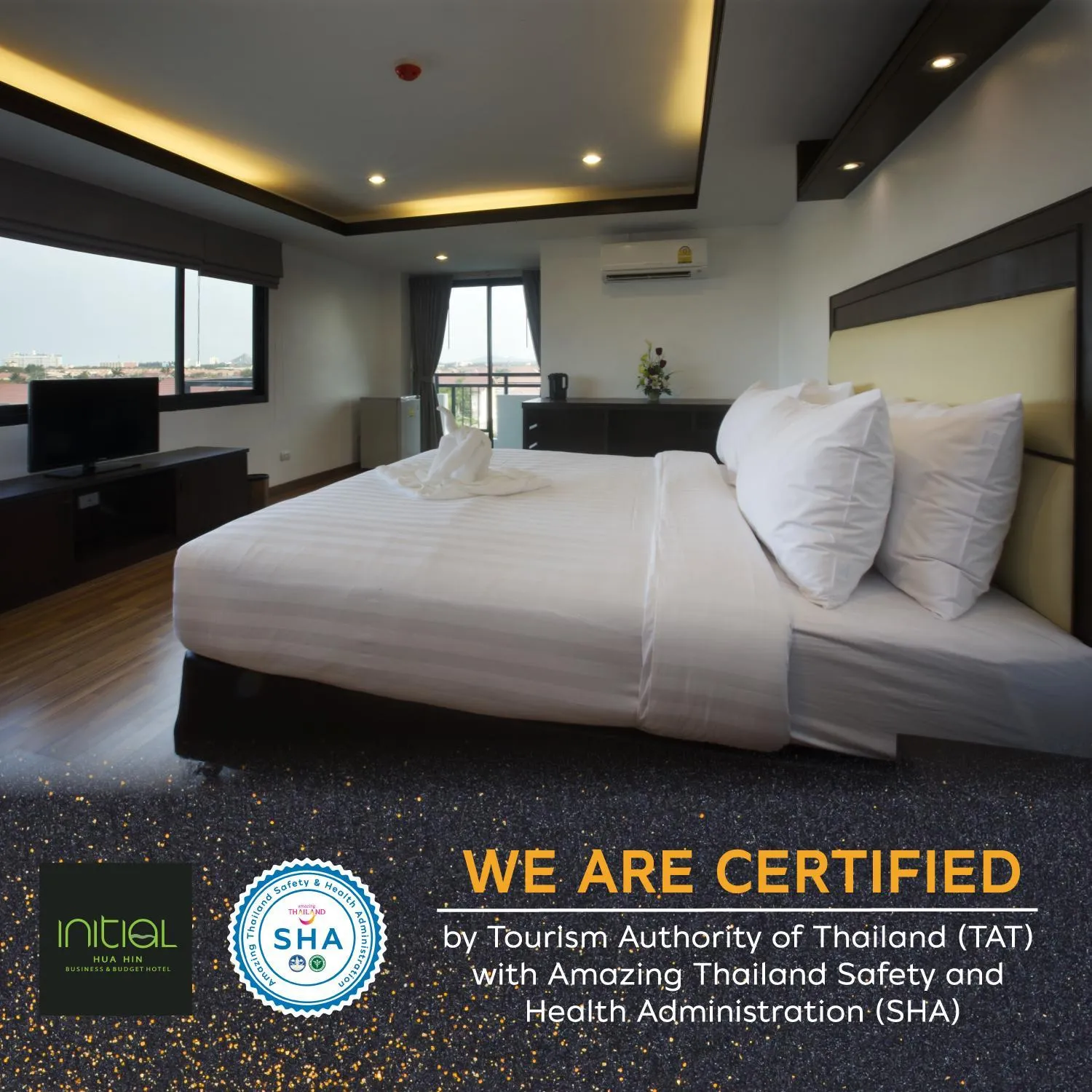 Property logo or sign, Bed in Initial Hua Hin - SHA Plus