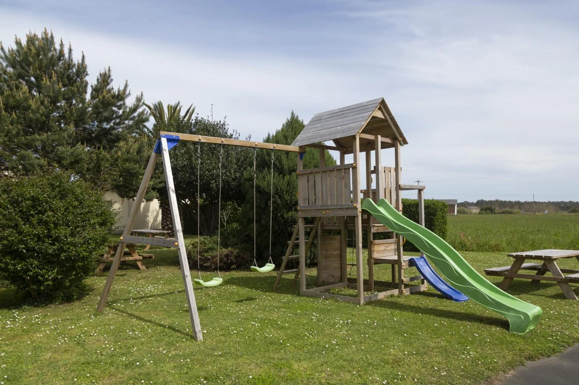 Children play ground in Hotel Rural As Laguas