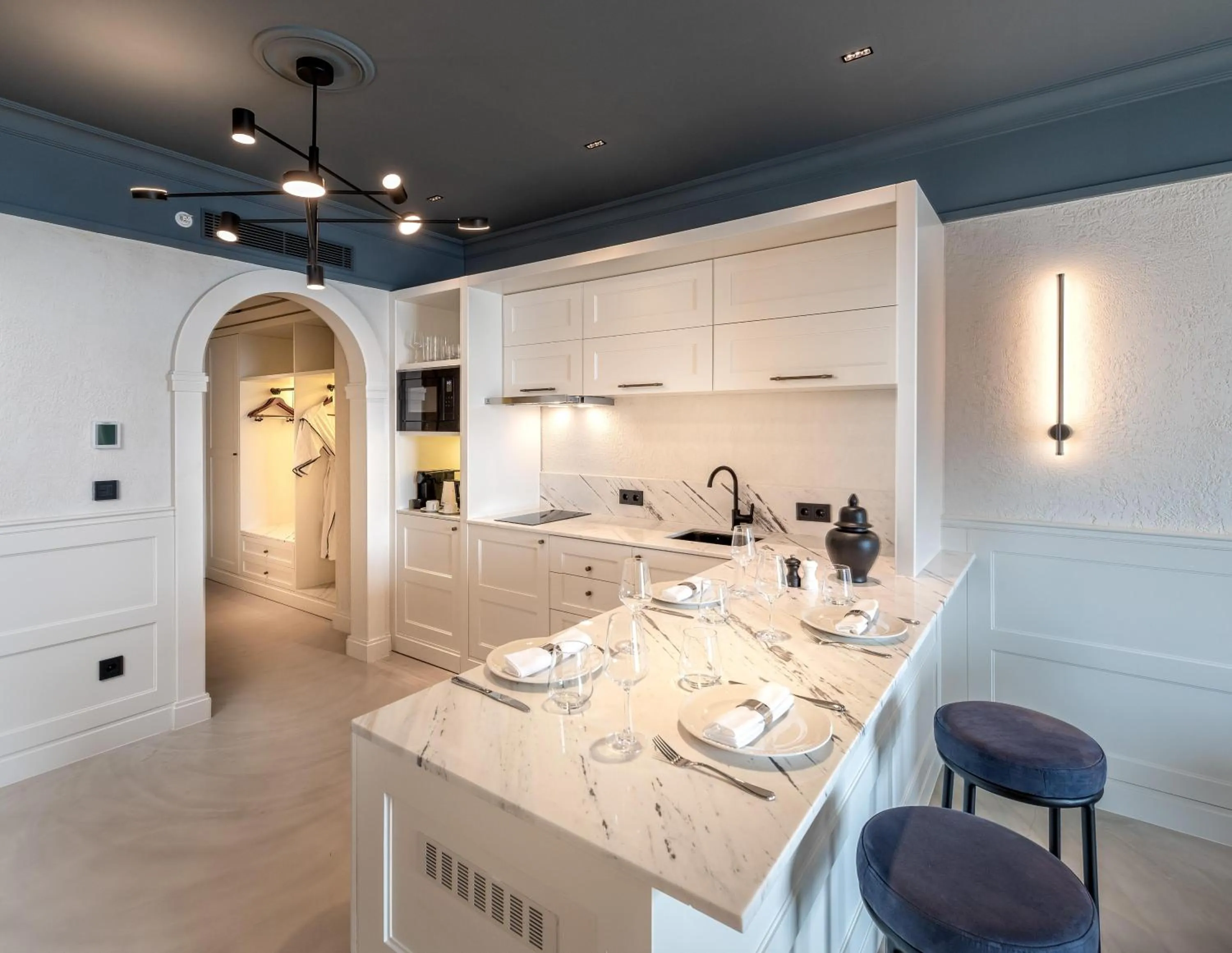 Kitchen or kitchenette in Casa Nonna Bodrum - Adult Only