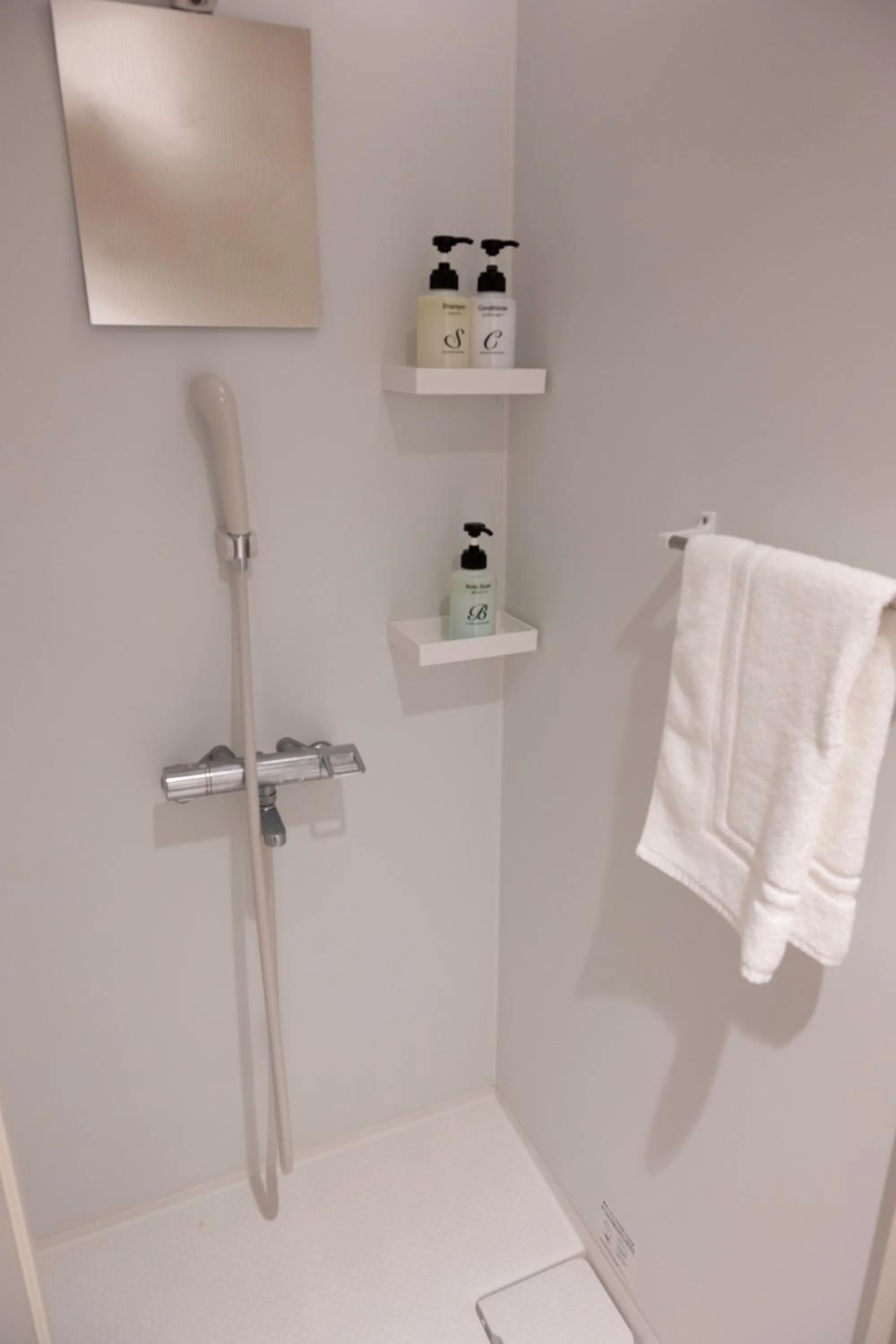 Shower in ELE Hotel Ginza East