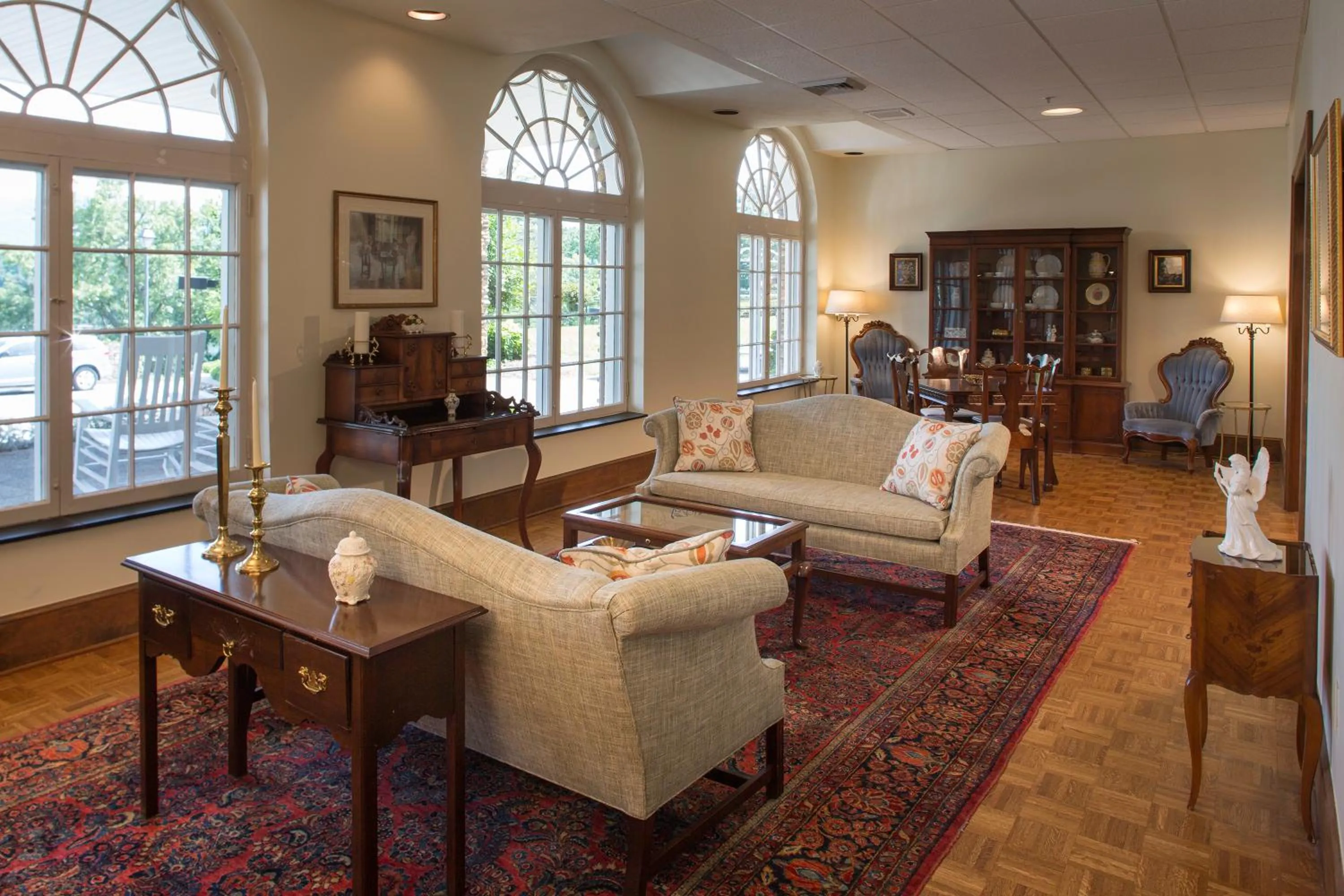 Seating area in Lambuth Inn