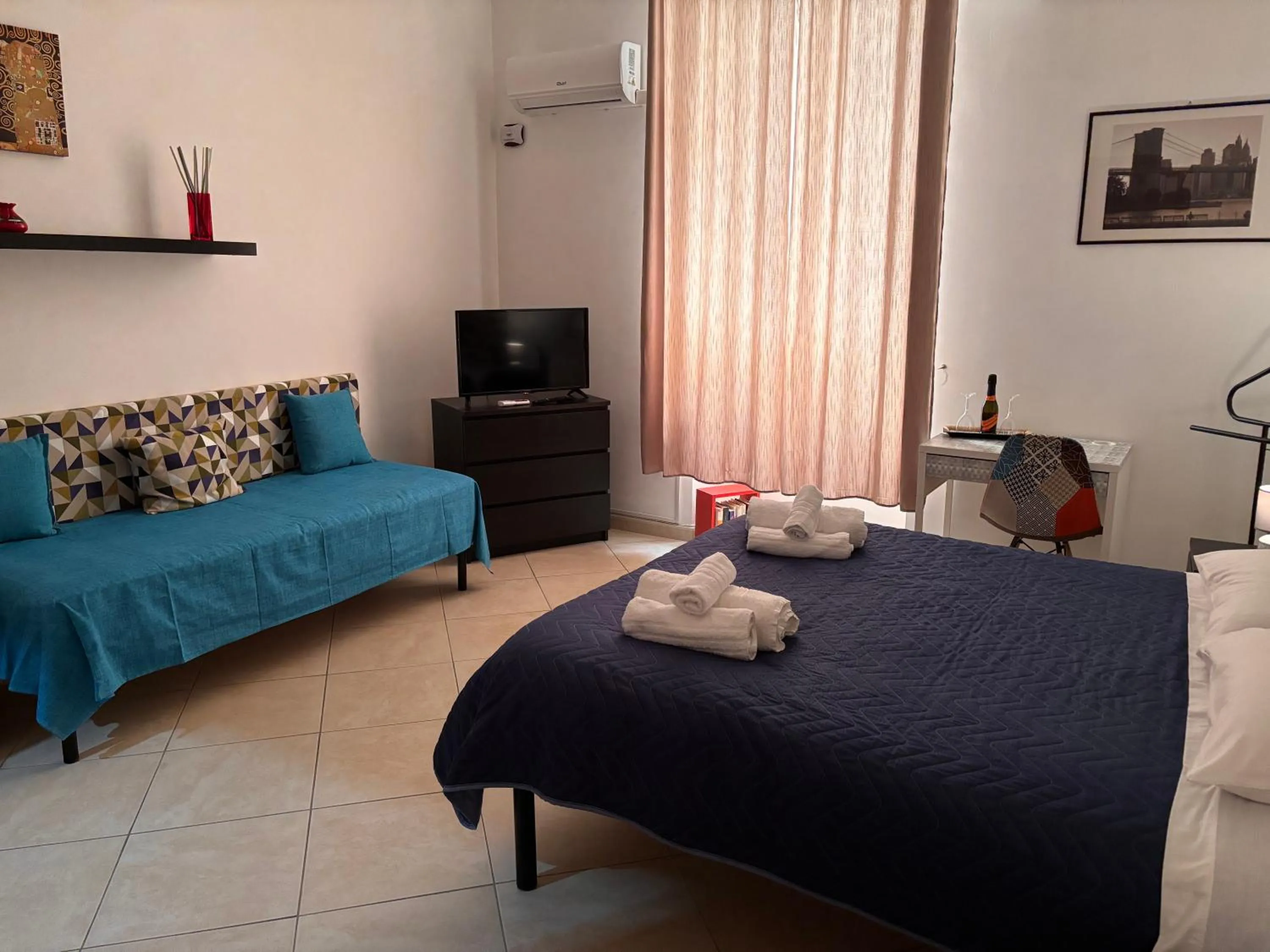 Bedroom, Bed in BENVENUTI AL SUD