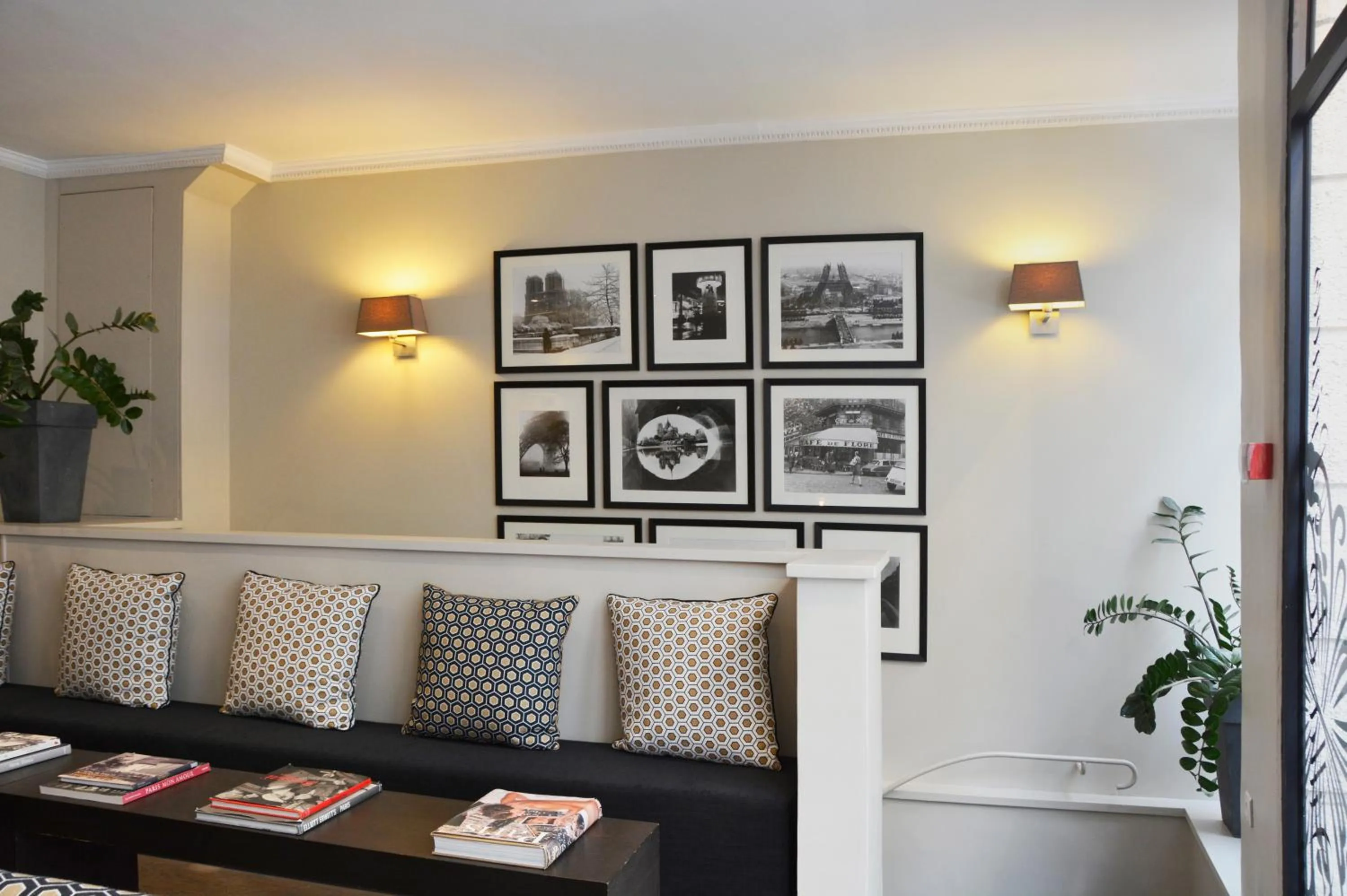 Lobby or reception in Villa Des Princes